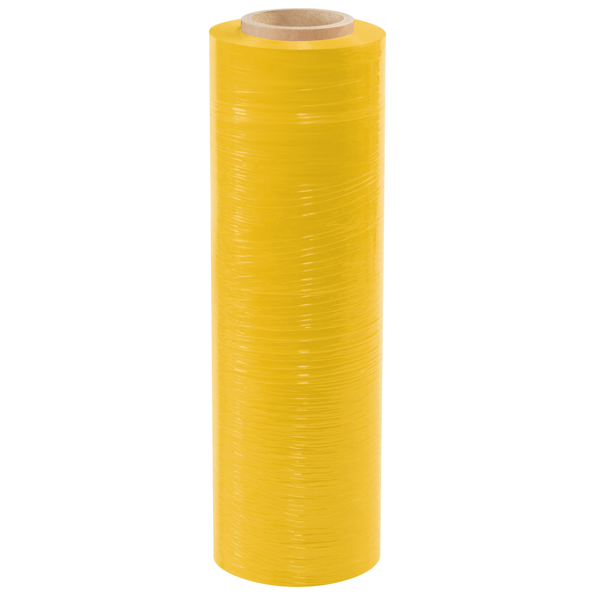 18" x 80 Gauge x 1500' Yellow Cast Hand Stretch Film (SF188CYELLOW) Case Of 4