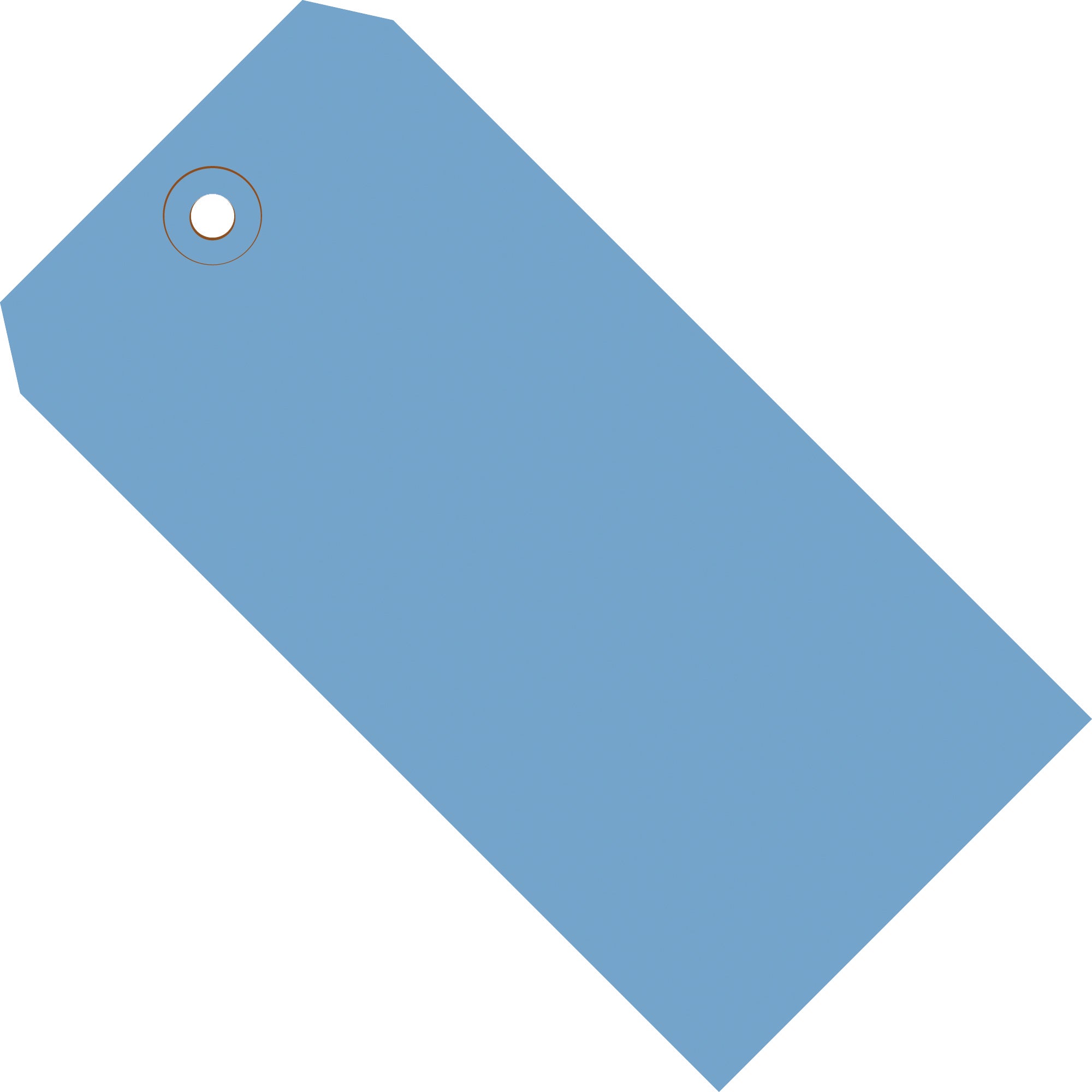 2 3/4 x 1 3/8" Dark Blue 13 Pt. Shipping Tags (G11011A) Case Of 1000