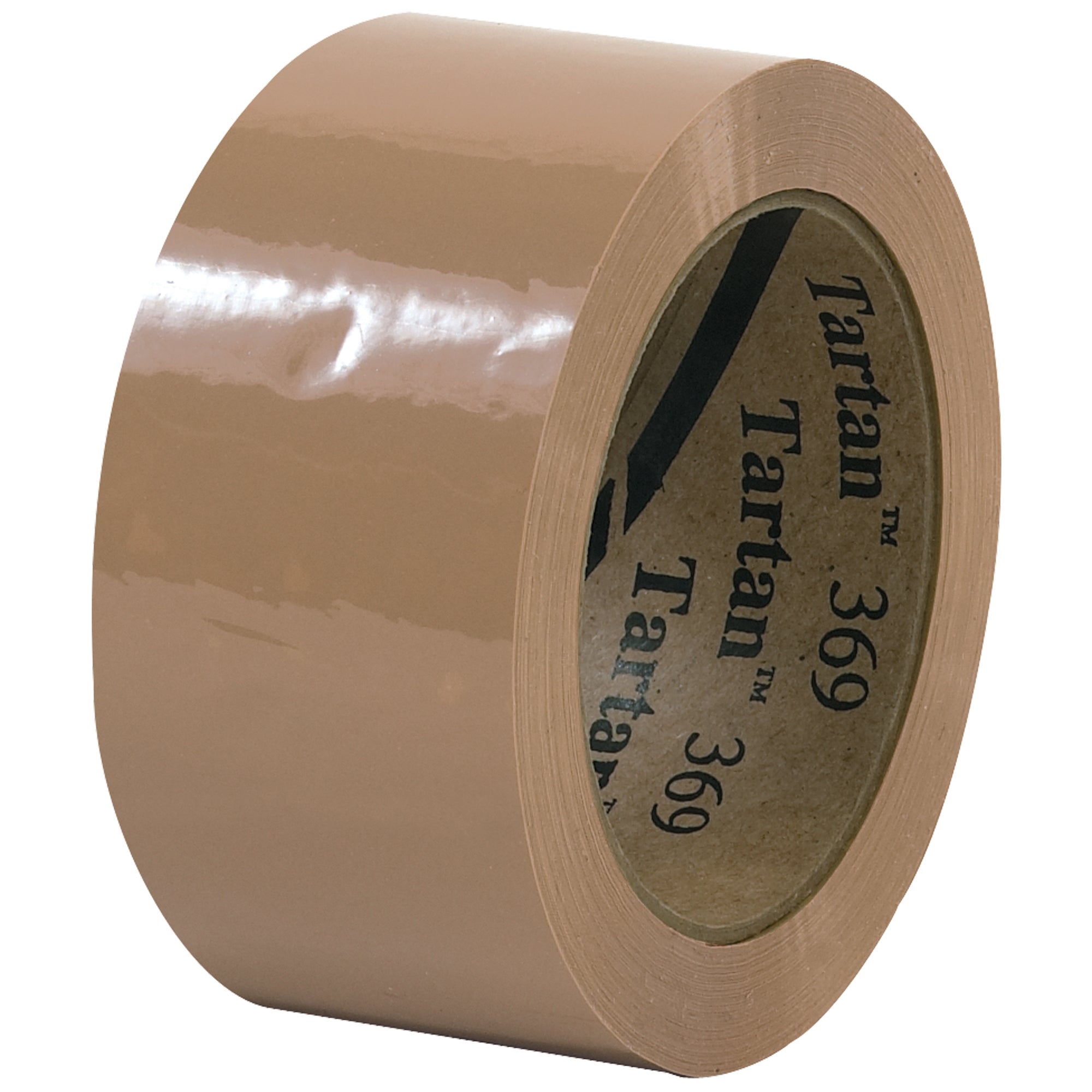 2" x 110 yds. Tan Tartan Box Sealing Tape 369 (T902369T) Case Of 36