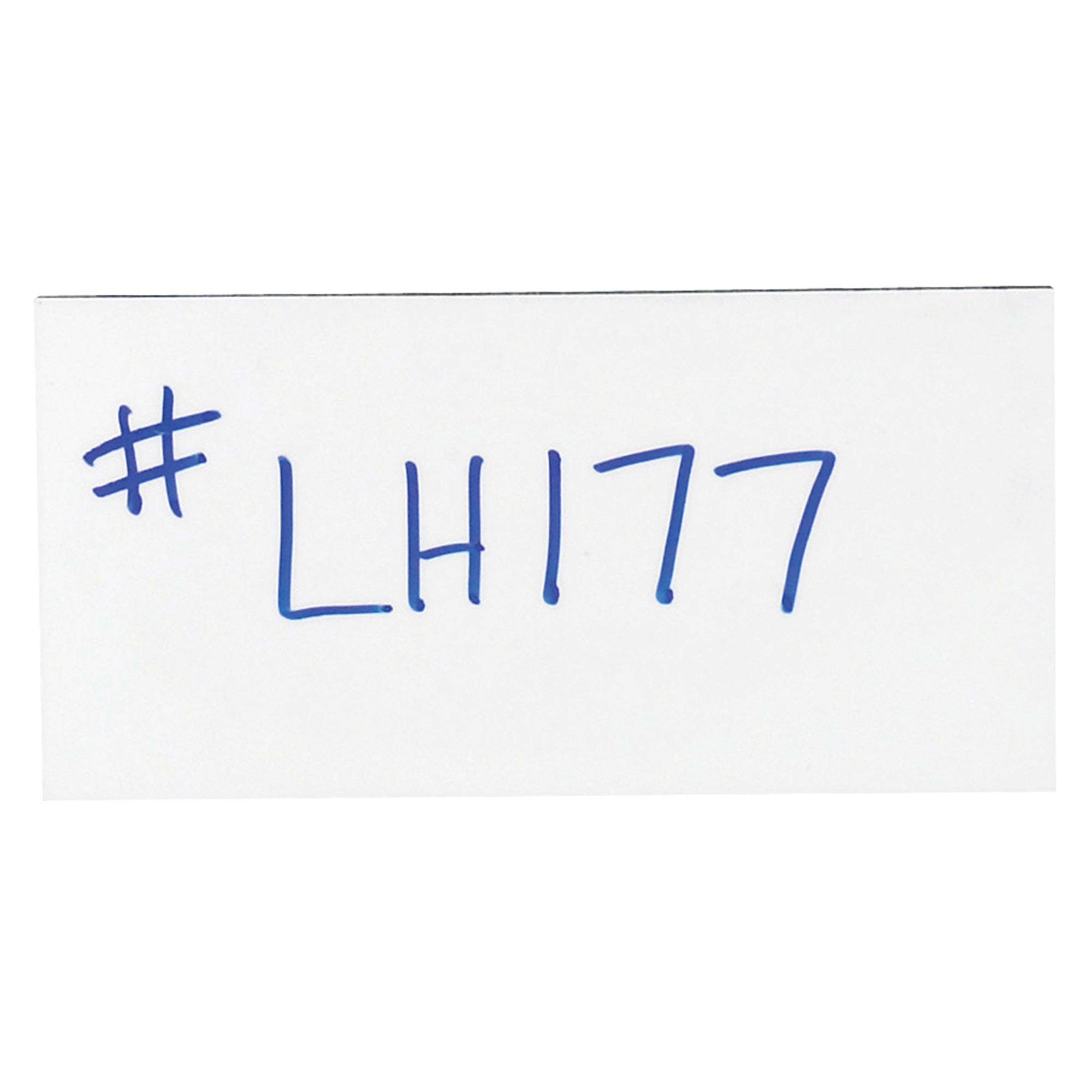 2 x 4" White Warehouse Labels - Magnetic Strips (LH177) Case Of 25