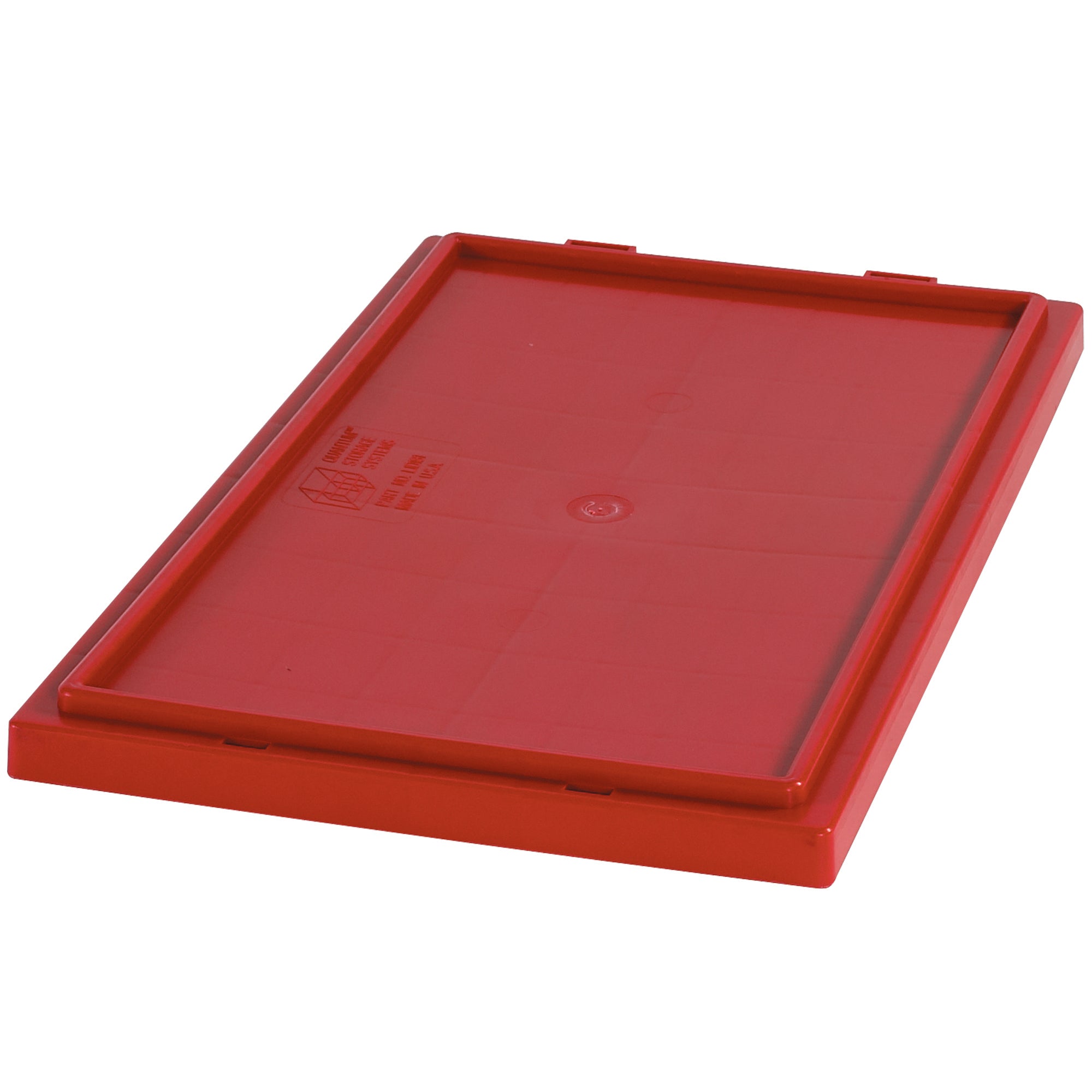 20 7/8 x 18 1/4" Red Stack & Nest Lids (BINS157) Case Of 3