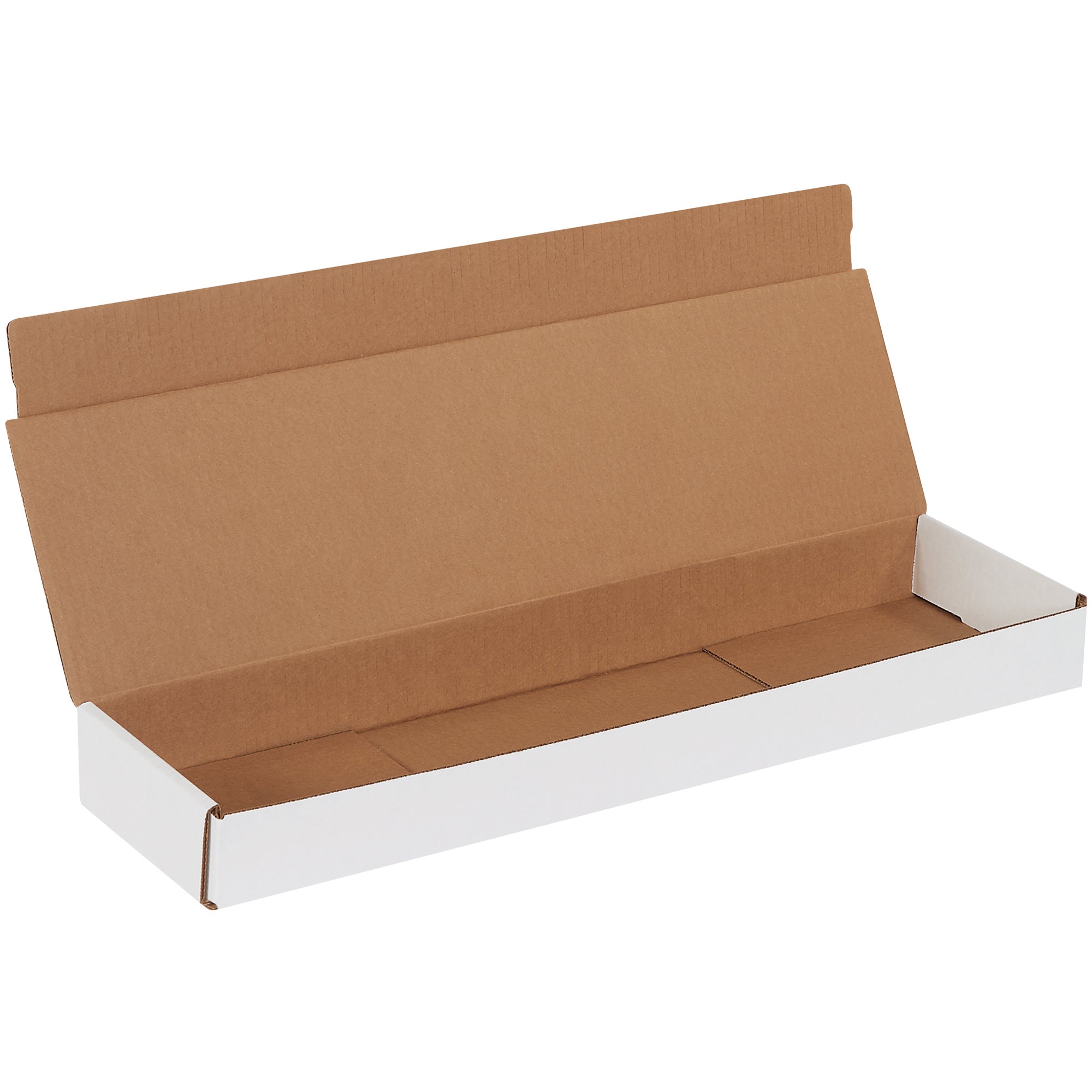 22 x 6 x 2" White Corrugated Mailers (M2262) Bundle Of 50