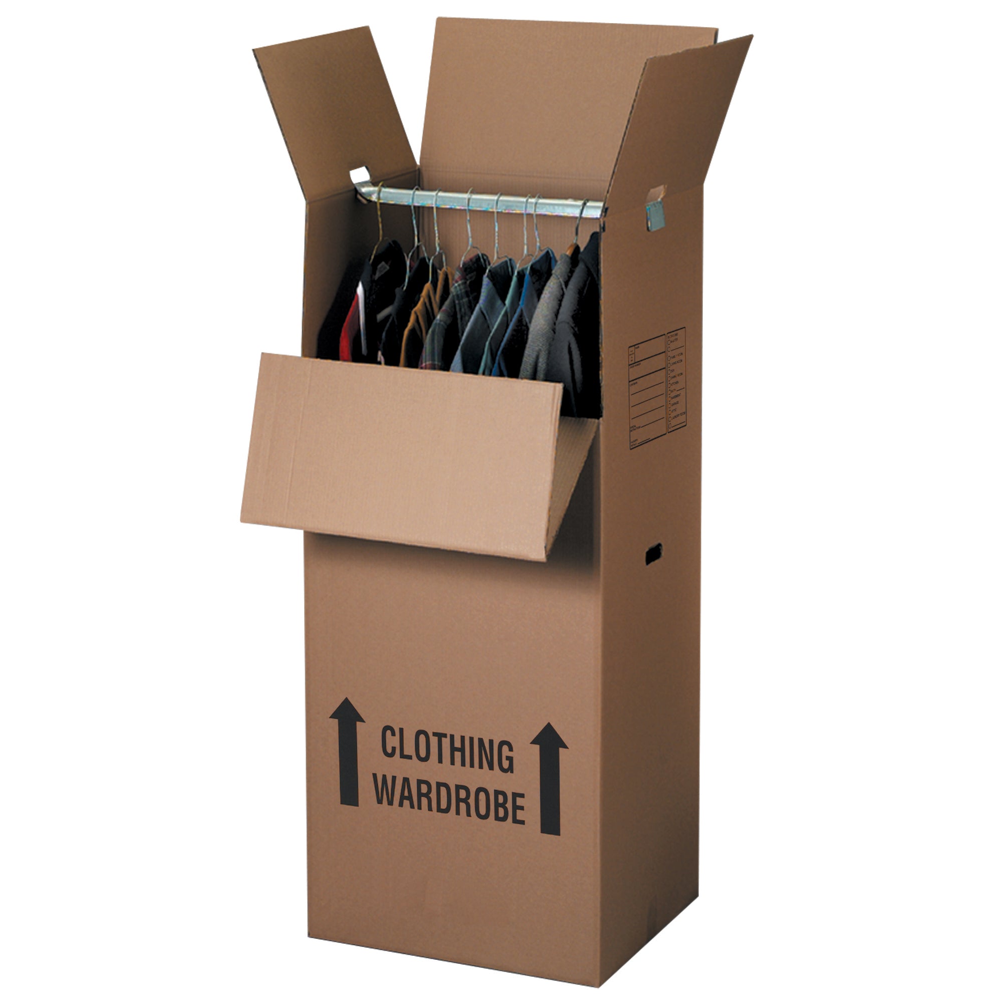 20 x 20 x 45" Wardrobe Boxes (202045WARD) Bundle Of 5