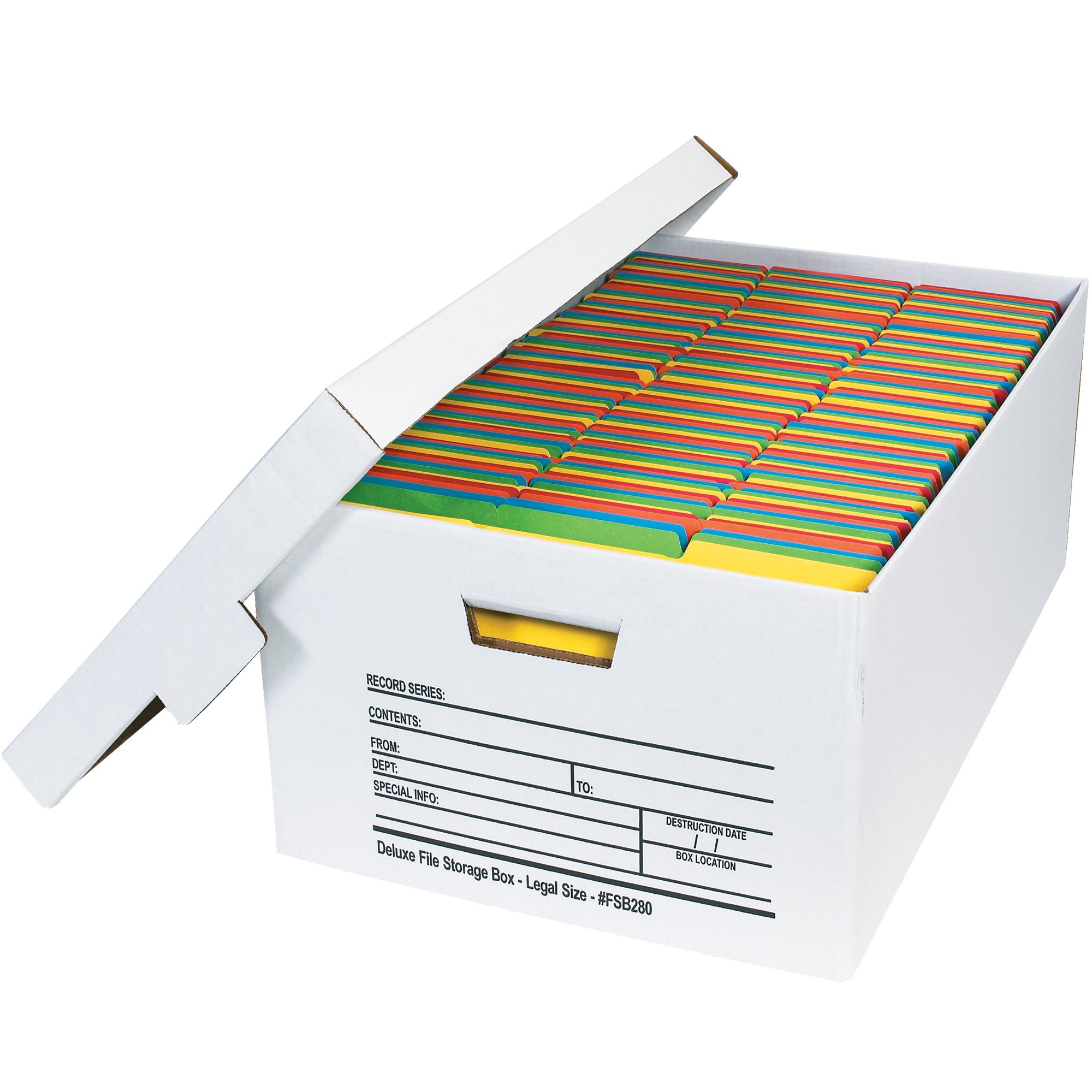 24 x 15 x 10" Deluxe File Storage Boxes (FSB280) Case Of 12
