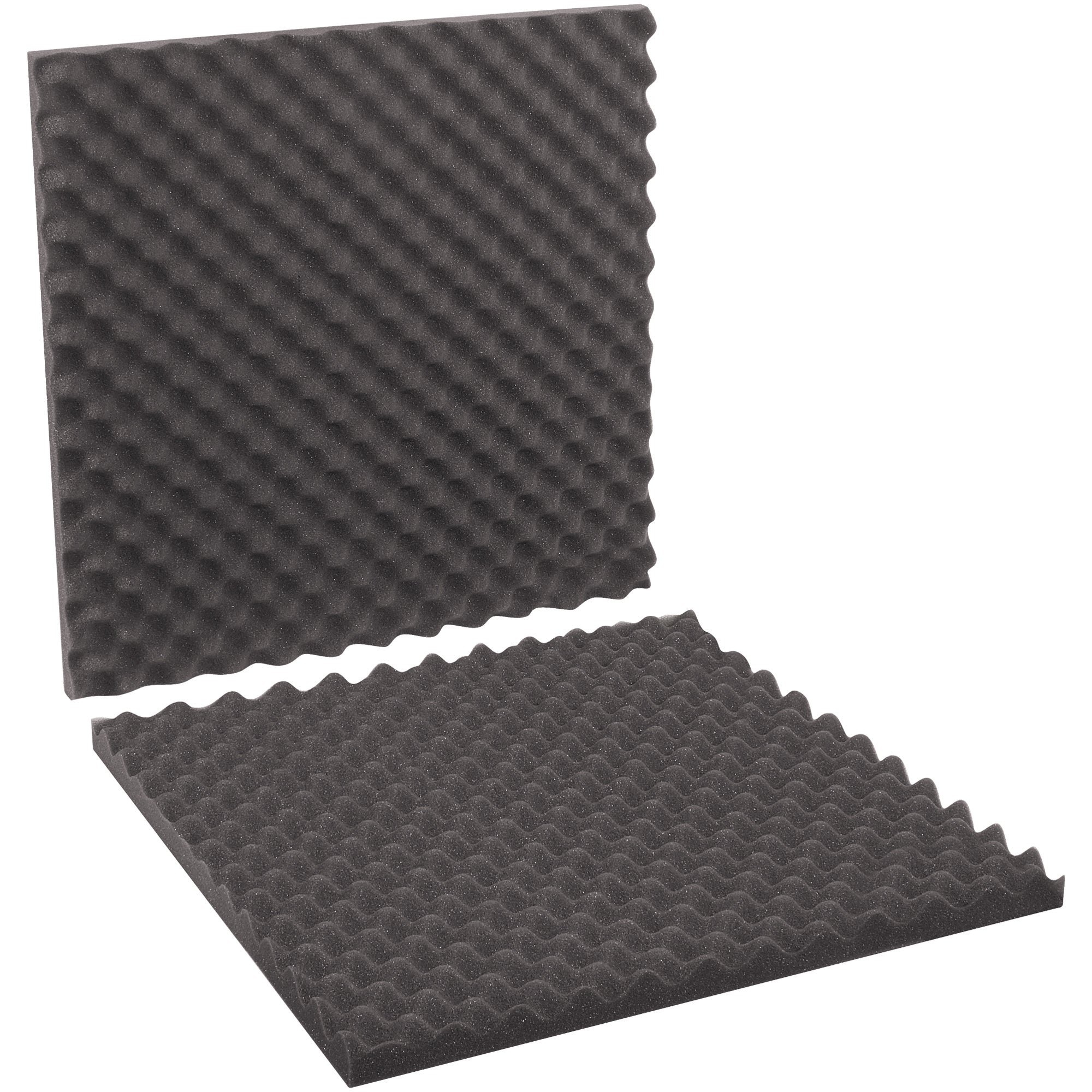 24 x 24 x 2" Charcoal Convoluted Foam Sets (FCSC24242) Case Of 6