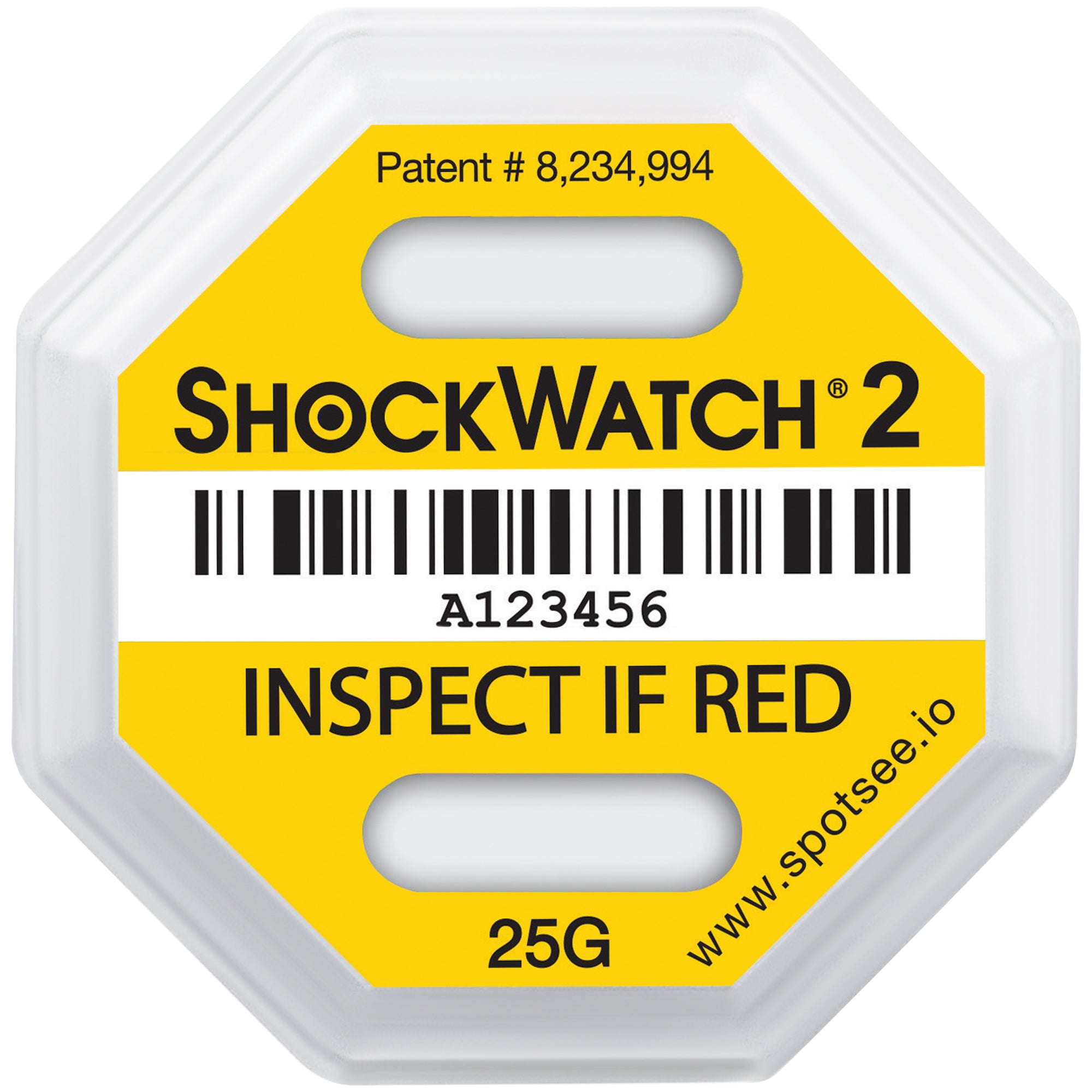 25G Shockwatch 2 Indicators (SHWT25) Case Of 50