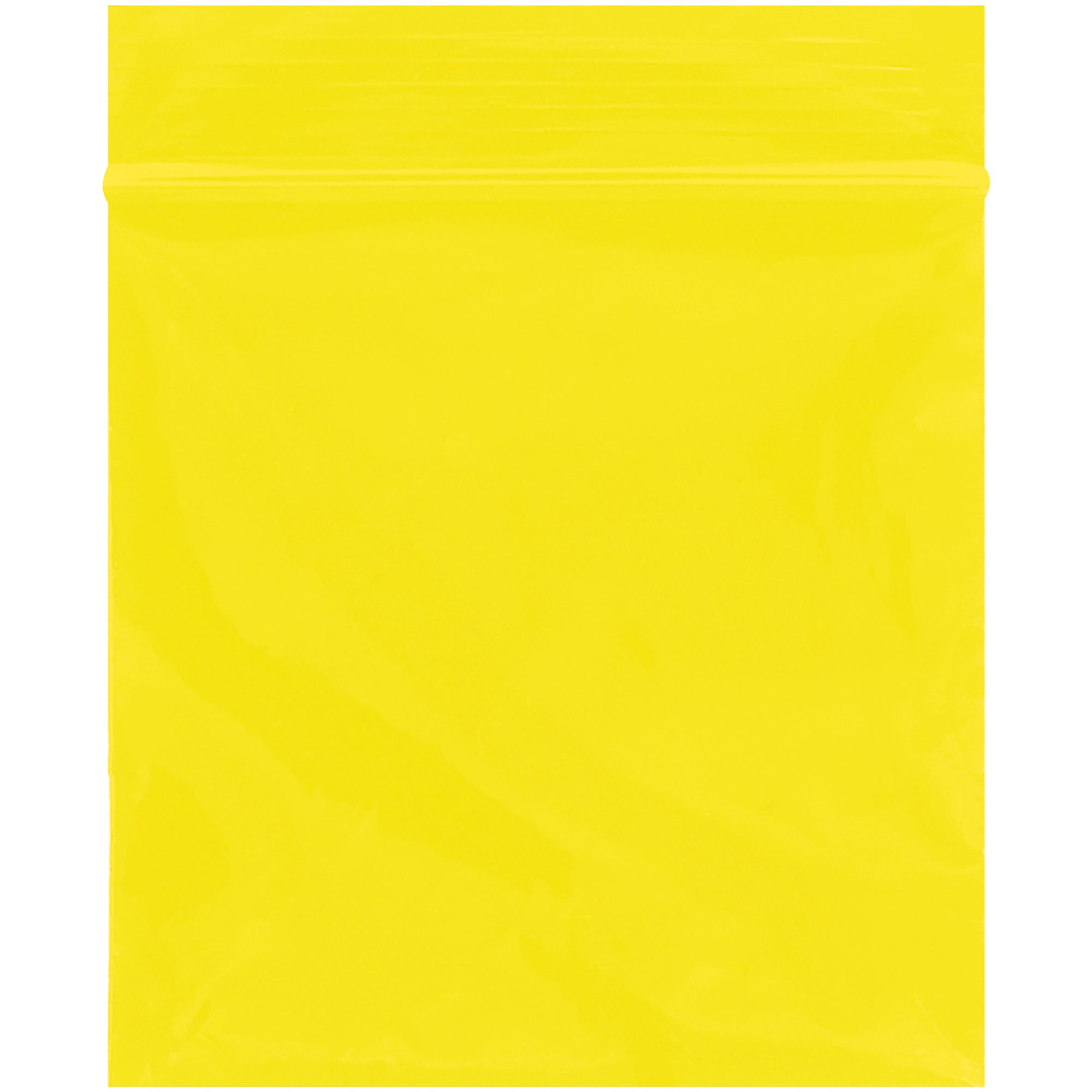 3 x 3" - 2 Mil Yellow Reclosable Poly Bags (PB3540Y) Case Of 1000