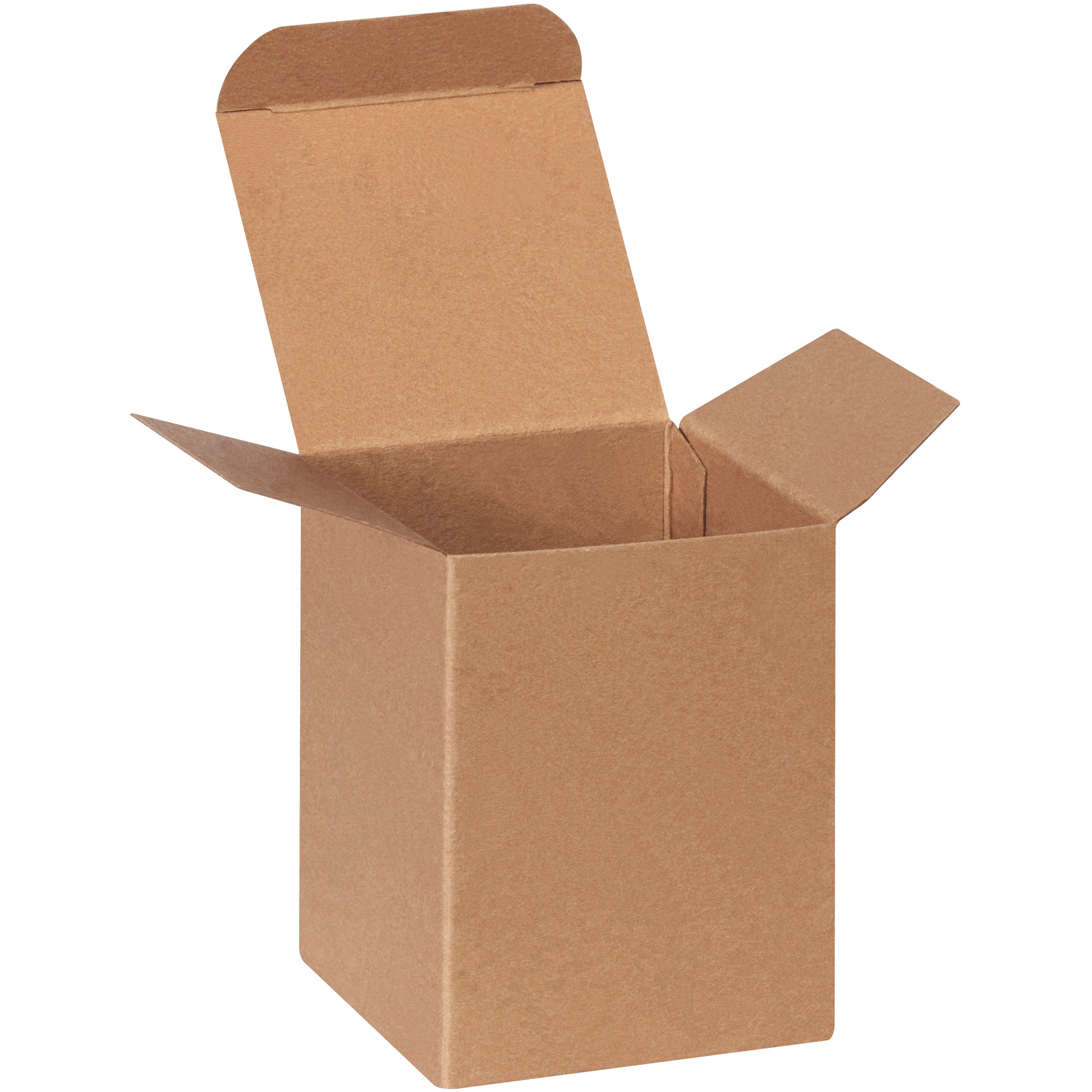 3 x 3 x 4" Kraft Reverse Tuck Folding Cartons (RTS21) Case Of 250