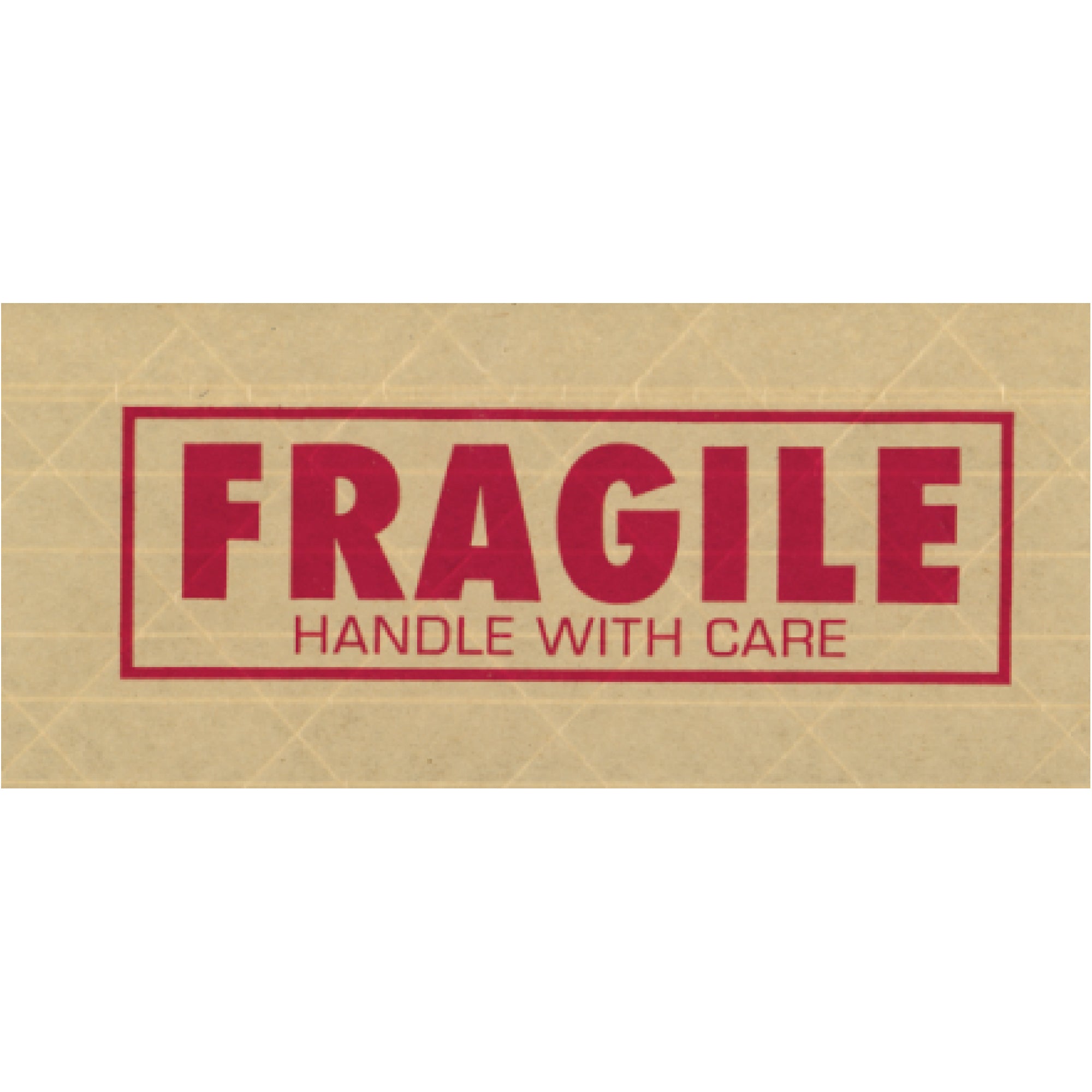 3" x 450' "Fragile" TAPE LOGIC #7500 Messaged Reinforced Water Activated Tape (T9077500F) Case Of 10