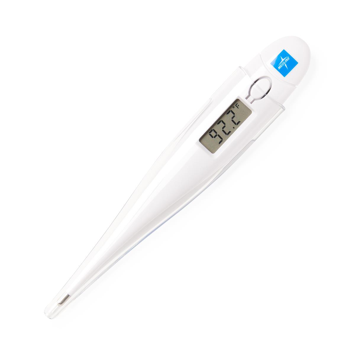 30-Second Oral Digital Stick Thermometer with Fahrenheit/Celsius with 20 Sheaths, 1 EA (MDS9928) Each
