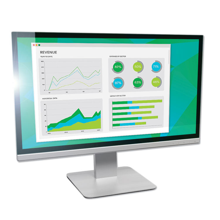 3M Antiglare Frameless Filter for 23.6" Widescreen Flat Panel Monitor, 16:9 Aspect Ratio (MMMAG236W9B) Each