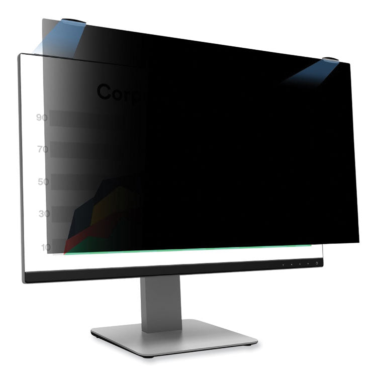3M COMPLY Magnetic Attach Privacy Filter for 23.8" Widescreen Flat Panel Monitor, 16:9 Aspect Ratio (MMMPF238W9EM) Each