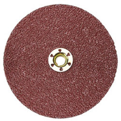 3M Cubitron II Fibre Disc 982C, Precision Shaped Ceramic, 9 in dia, 7/8 in Arbor, 36 Grit (405-051141-27403) 25 Discs