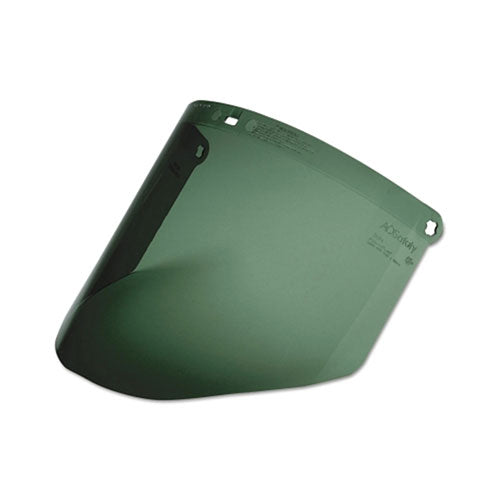 3M Dark Green Polycarbonate Faceshield WP96, Molded (247-82702-00000) Each