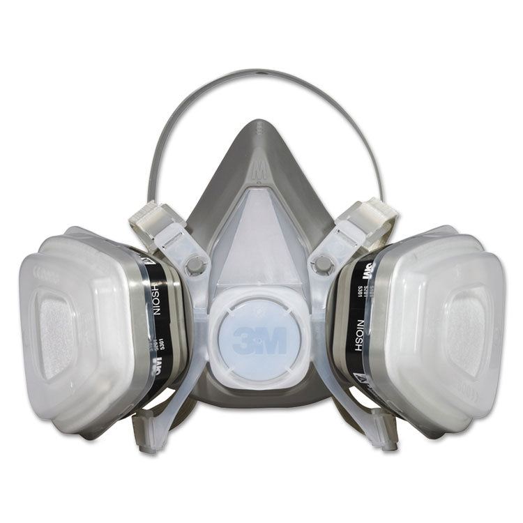 3M Dual Cartridge Respirator Assembly 52P71, Organic Vapor/P95, Medium (MMM52P71) Each