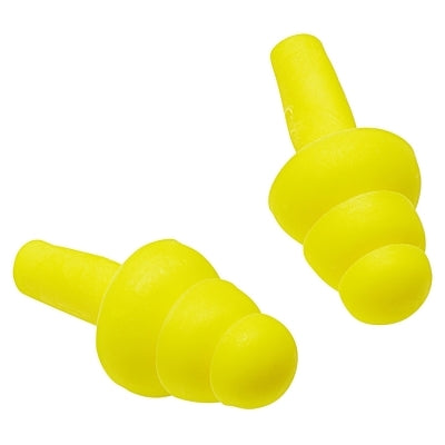 3M E-A-R Ultrafit Earplugs, Elastomeric Polymer, Yellow, Uncorded, Poly Bag (247-340-4003) 100 Pairs