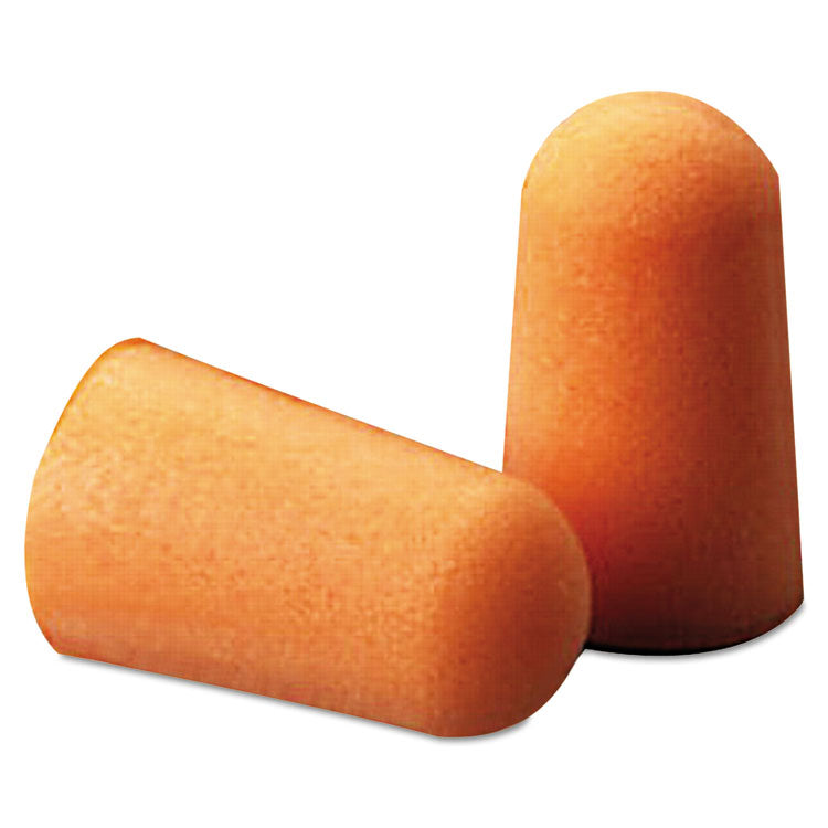 3M Foam Single-Use Earplugs, Cordless, 29NRR, Orange, 200 Pairs (MMM1100) 200 Pairs