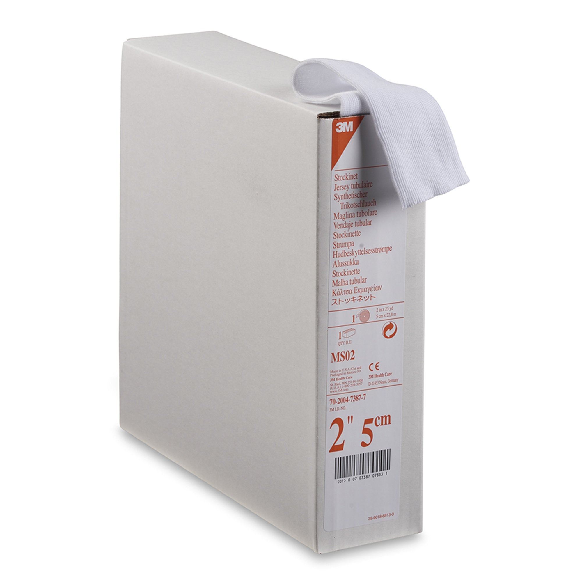 3M Synthetic Stockinette Tubular / Undercast 2 Inch X 25 Yard Polyester NonSterile (131514_CS) 1/CS