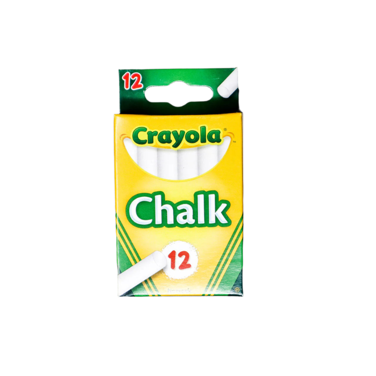 CRAYOLA CHALK WHITE PQ.12