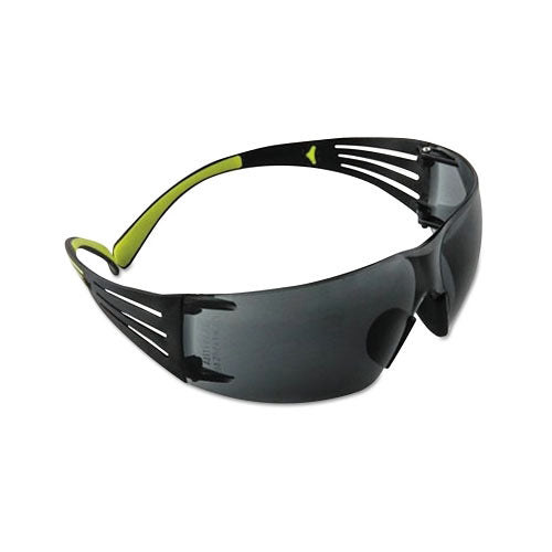 3M SecureFit 400 Series Protective Eyewear, Gray Lens, Anti-Fog, Anti-Scratch, Polycarbonate, Green/Black Frame (247-SF402AF) Each