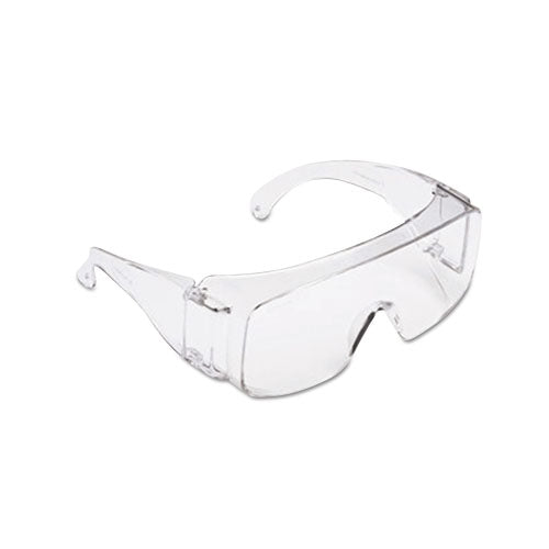 3M Tour-Guard V Protective Eyewear, Clear Polycarbon Hard Coat Lenses, Clear Frame (247-TGV01-20) : 20 EA / BX