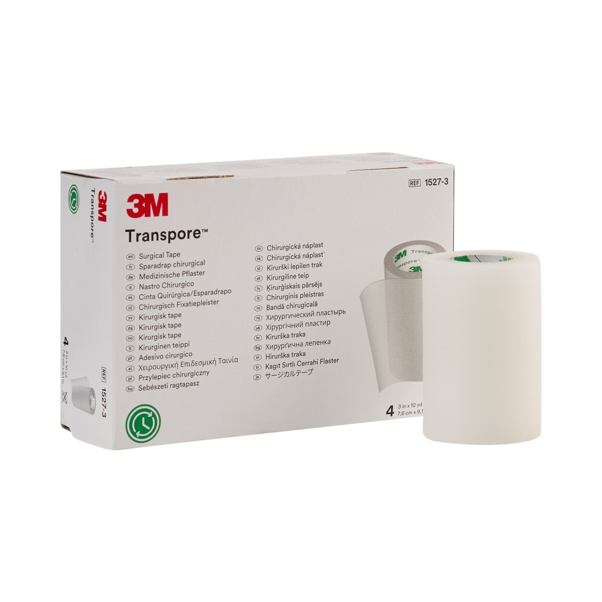 3M Transpore Medical Tape Transparent 3 Inch X 10 Yard Plastic NonSterile (5765_EA) 1/EA
