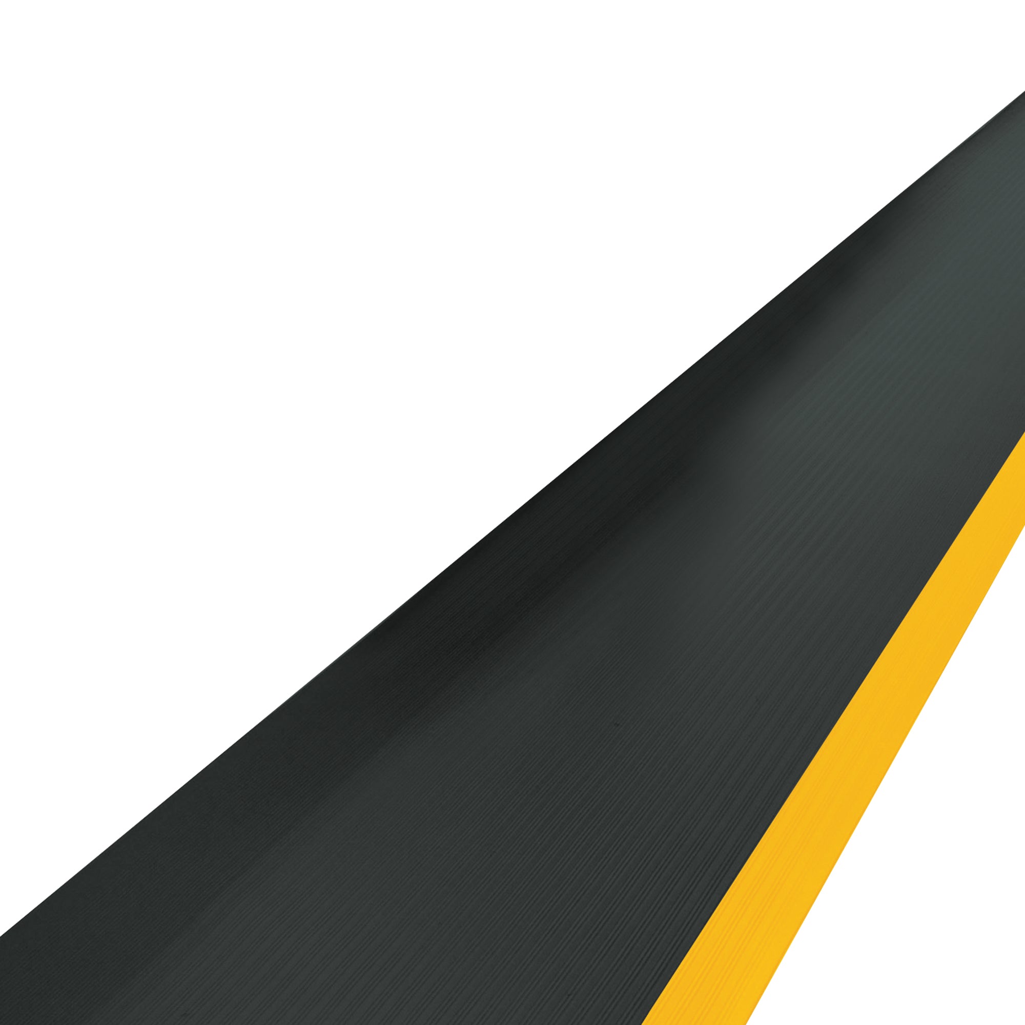 4 x 10' Black/Yellow Economy Anti-Fatigue Mat (MAT121BY) Each
