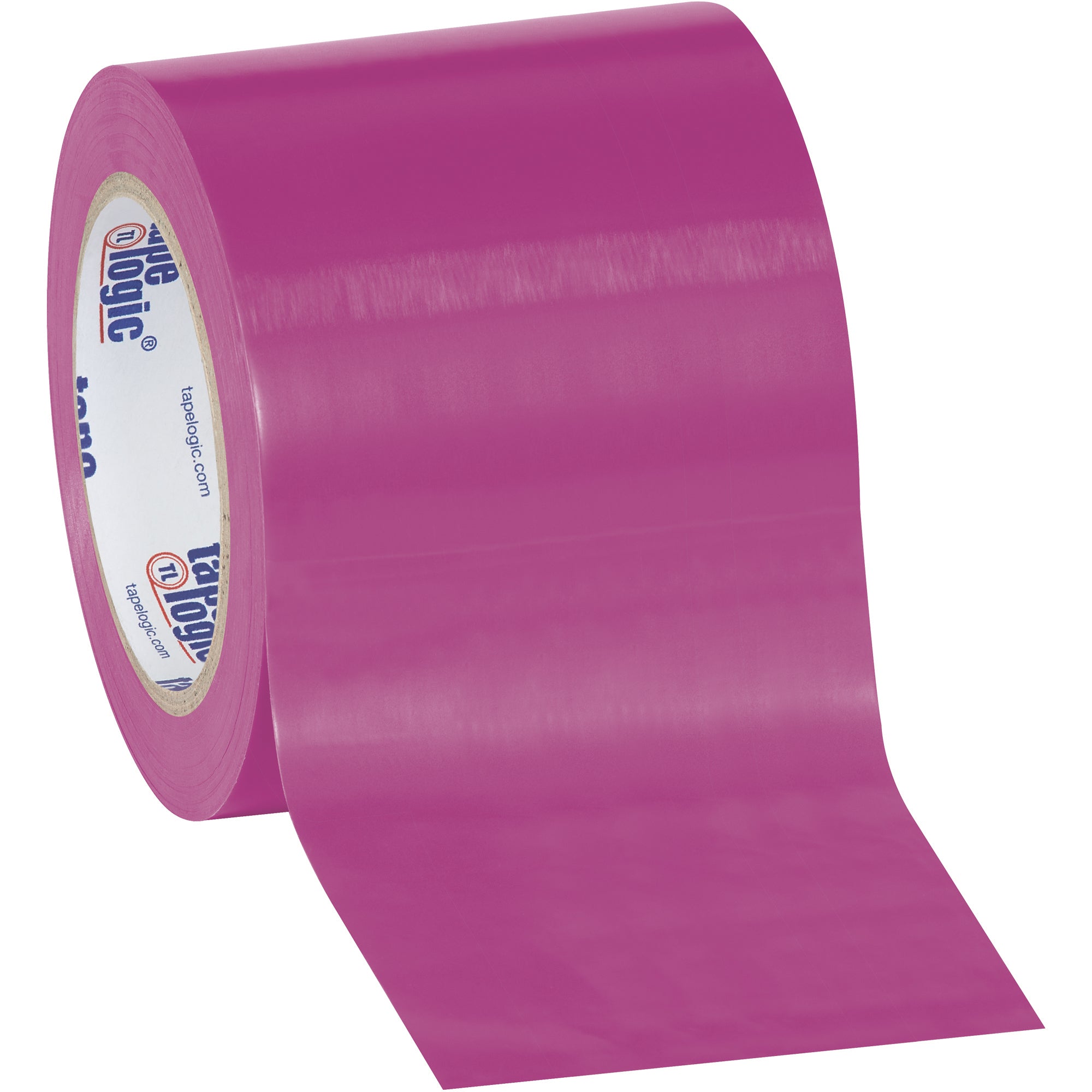 4" x 36 yds. Purple Tape Logic Solid Vinyl Safety Tape (T9436P) Case Of 12