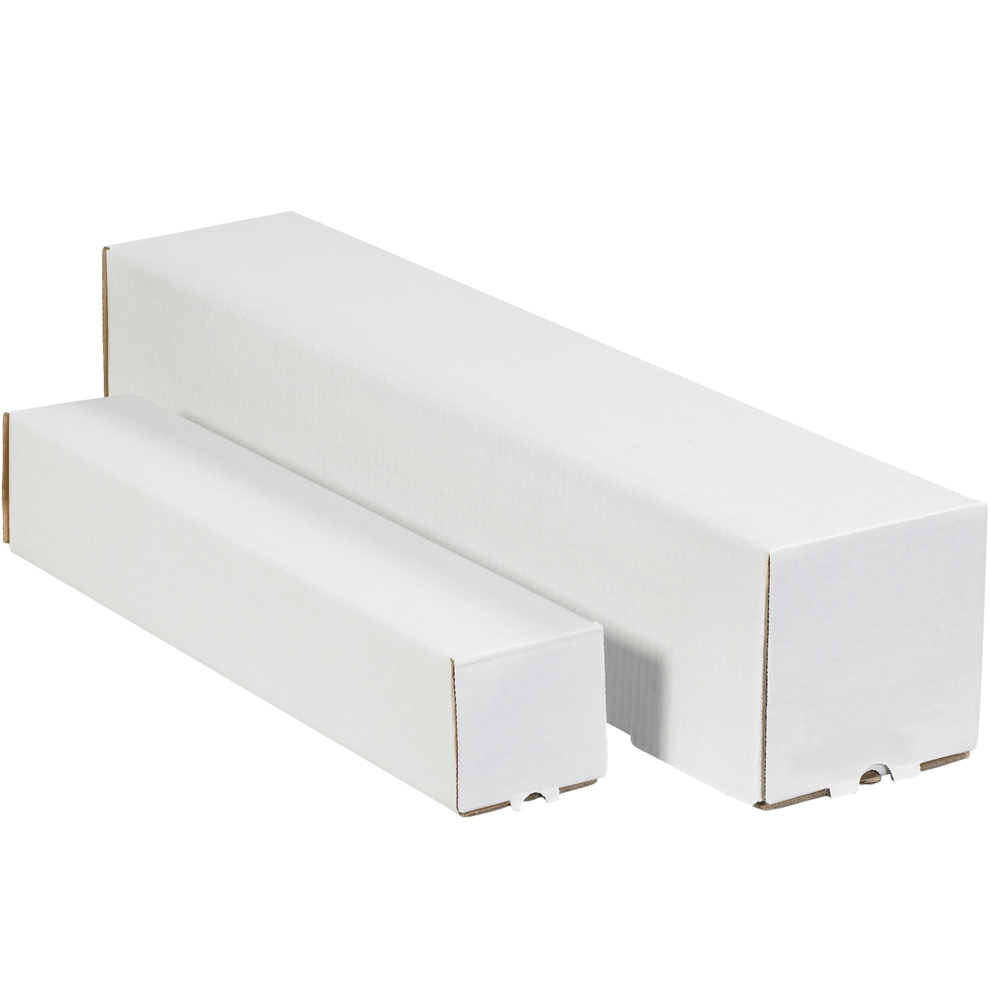 4 x 4 x 37" White Square Mailing Tubes (M4437) Bundle Of 50