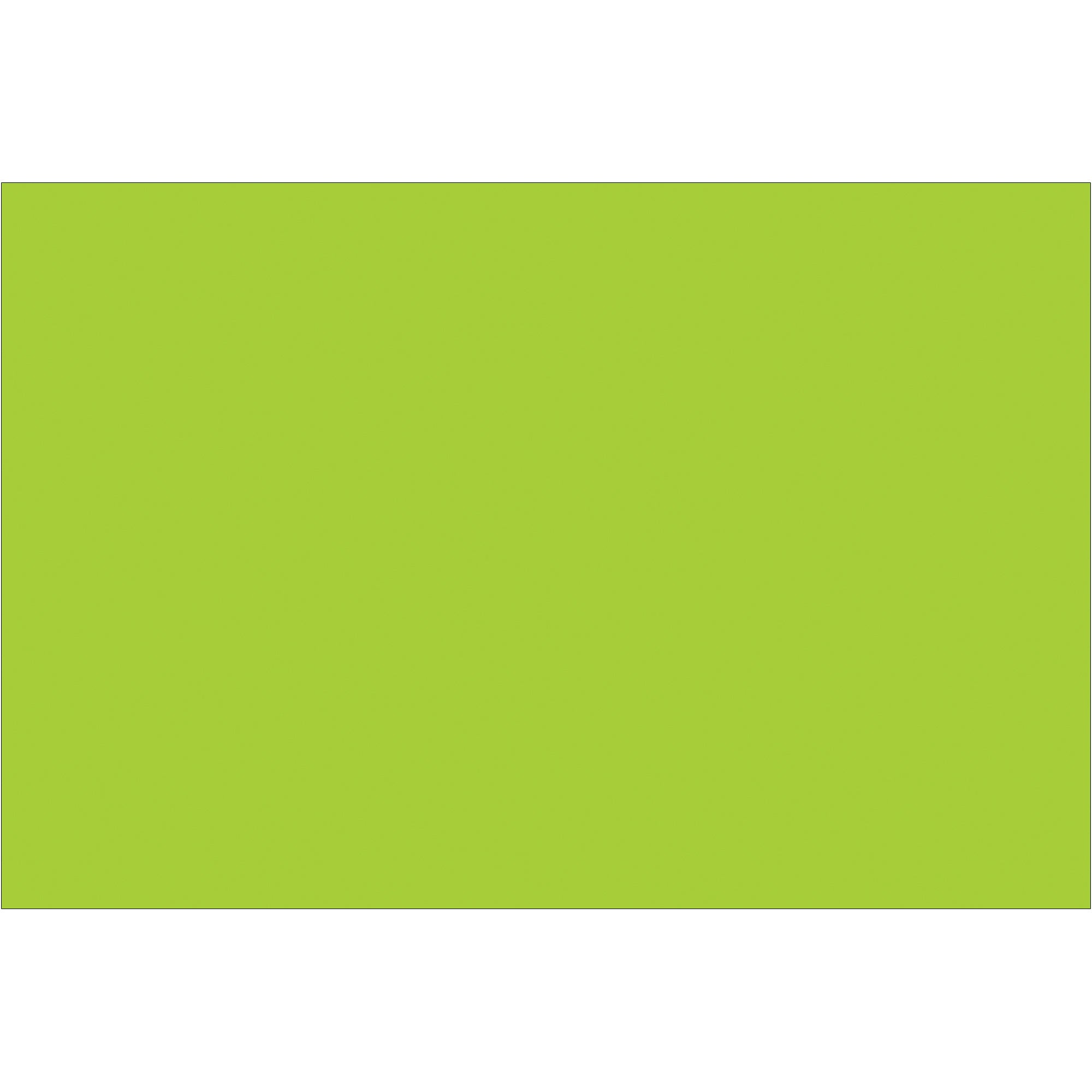 4 x 6" Fluorescent Green Inventory Rectangle Labels (DL635J) Roll Of 500