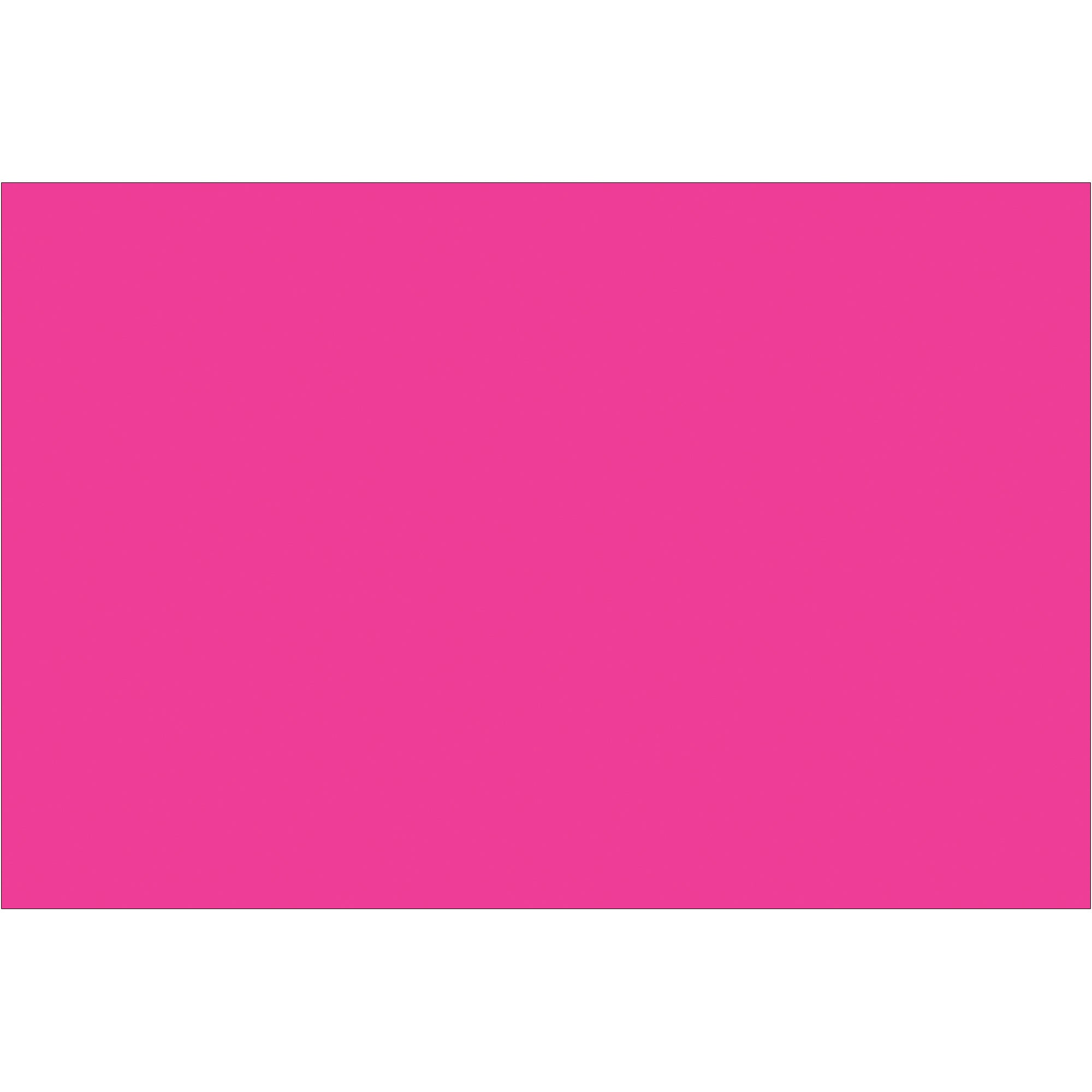 4 x 6" Fluorescent Pink Inventory Rectangle Labels (DL635K) Roll Of 500
