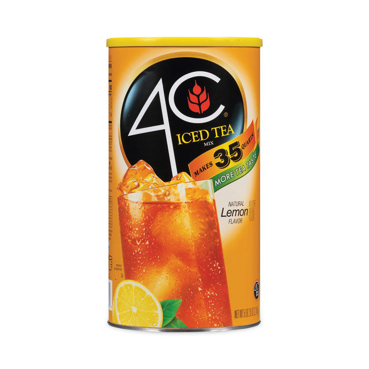 4C Iced Tea Mix, Lemon, 5.59 lb Tub, Ships in 1-3 Business Days (GRR22000577) Each