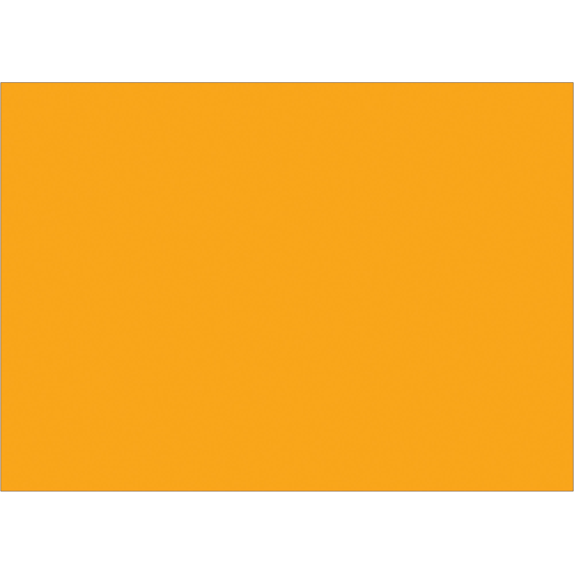 5 x 7" Fluorescent Orange Inventory Rectangle Labels (DL639H) Roll Of 500