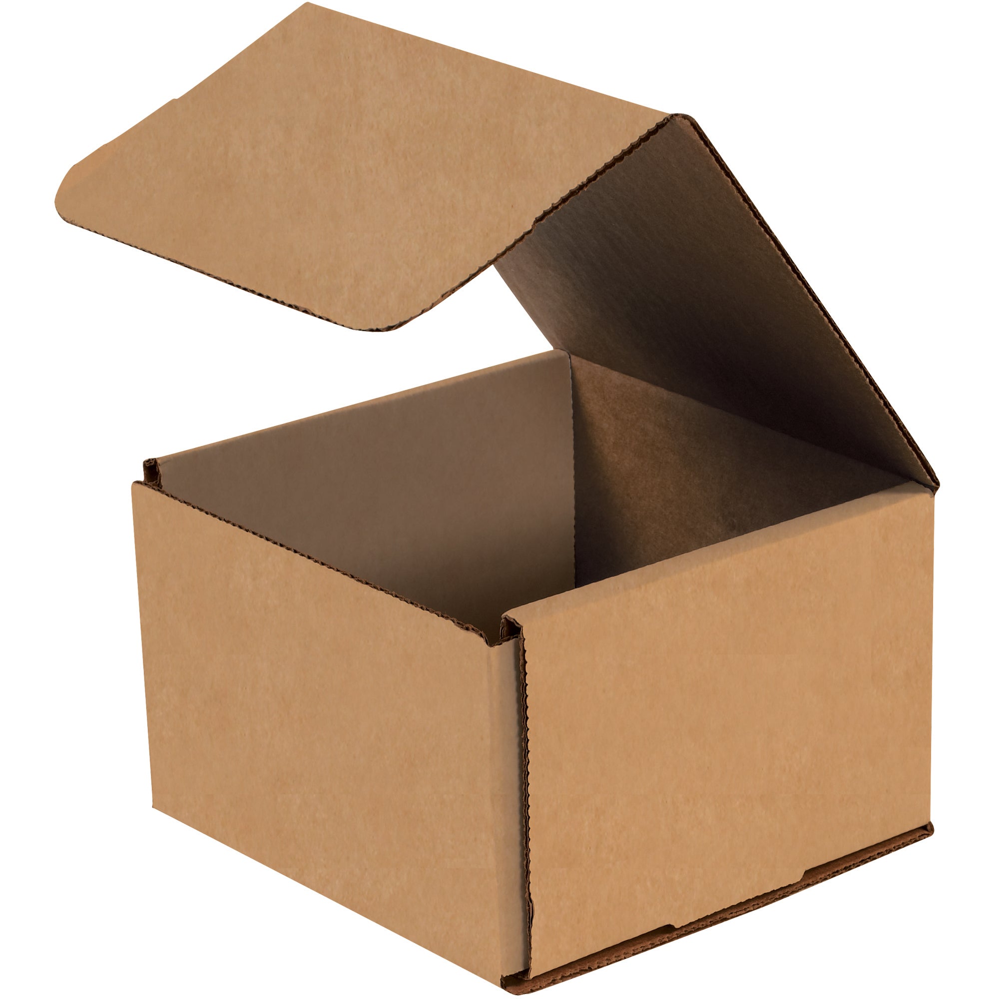 6 x 6 x 4" Kraft Corrugated Mailers (M664K) Bundle Of 50