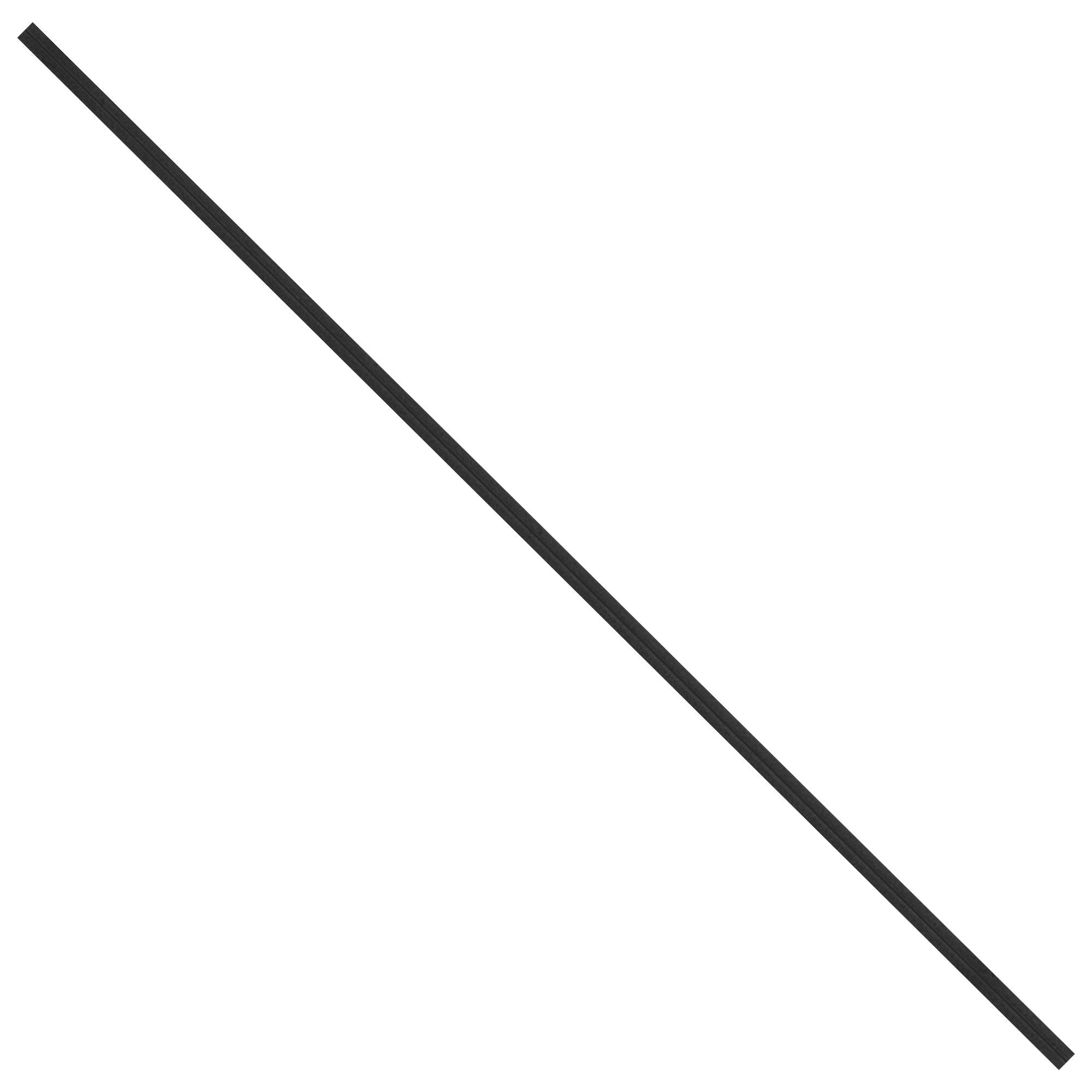 7 x 5/32" Black Paper Twist Ties (PBT7K) Case Of 2000