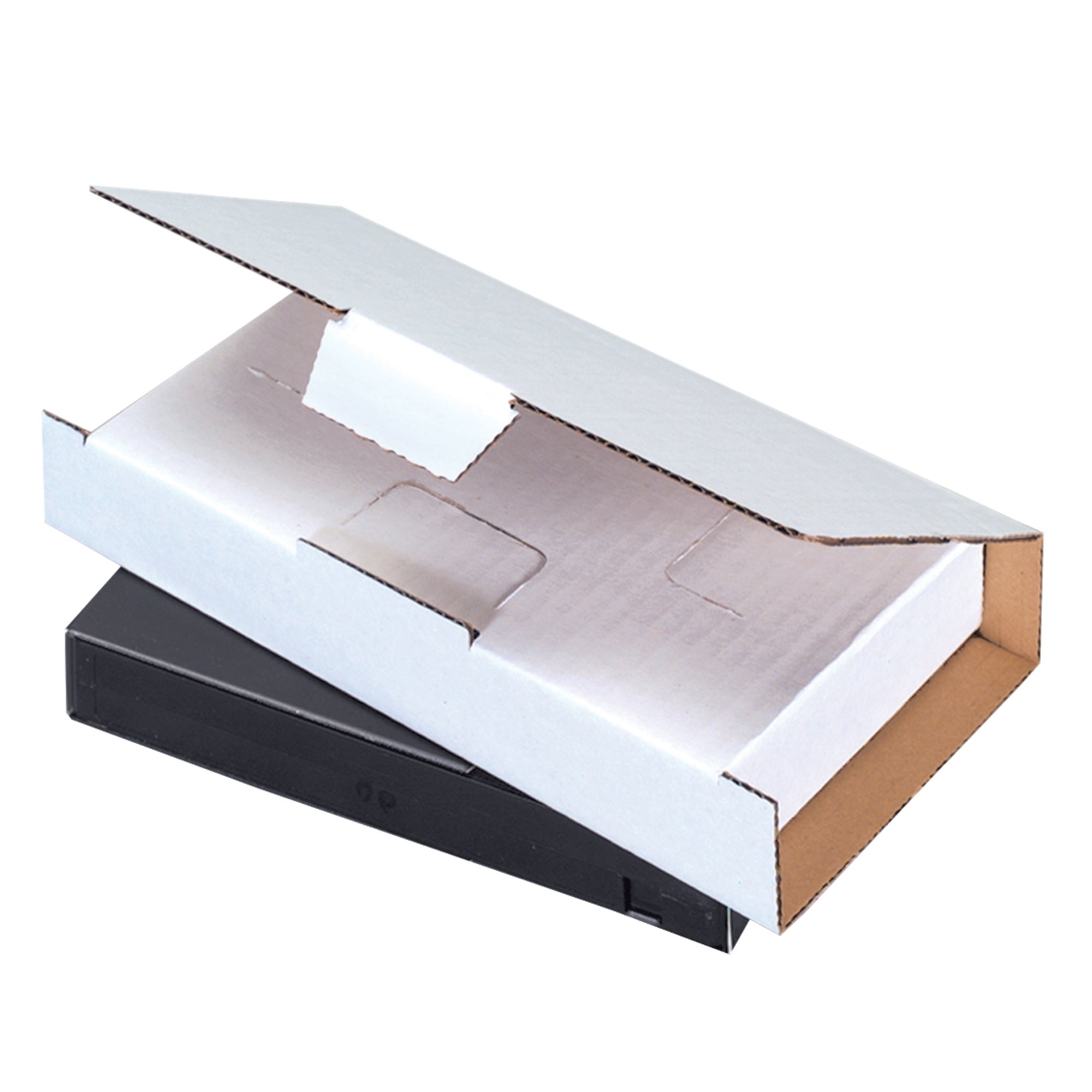 8 1/4 x 4 3/8 x 1 3/16" White Video Tape Mailers (MVM1) Bundle Of 50