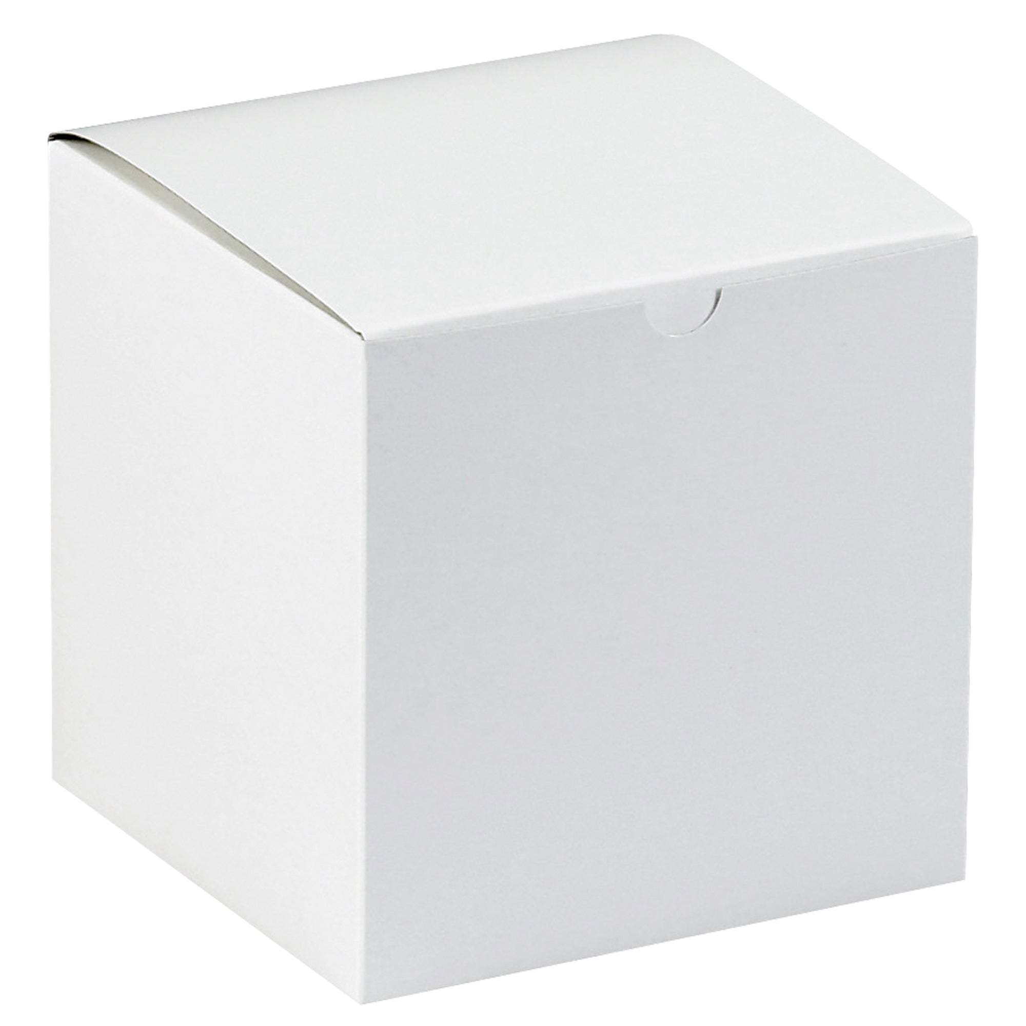 7 x 7 x 7" White Gift Boxes (GB777) Case Of 100