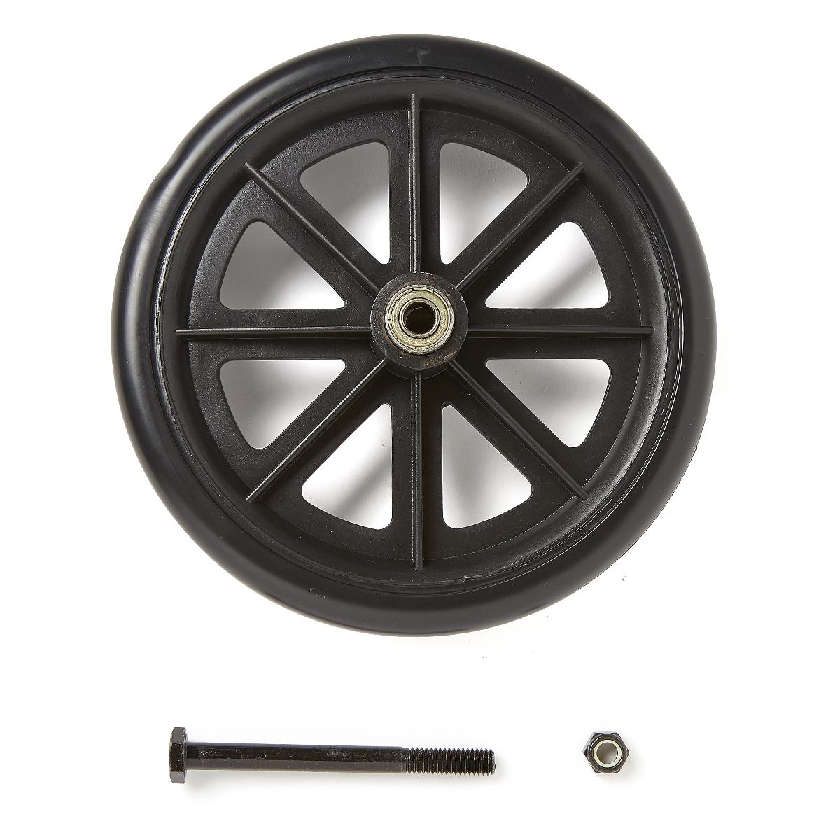 8" Rear Wheel with Bearing and Axle for Transport Chair, 1 EA (WCA808945) Each