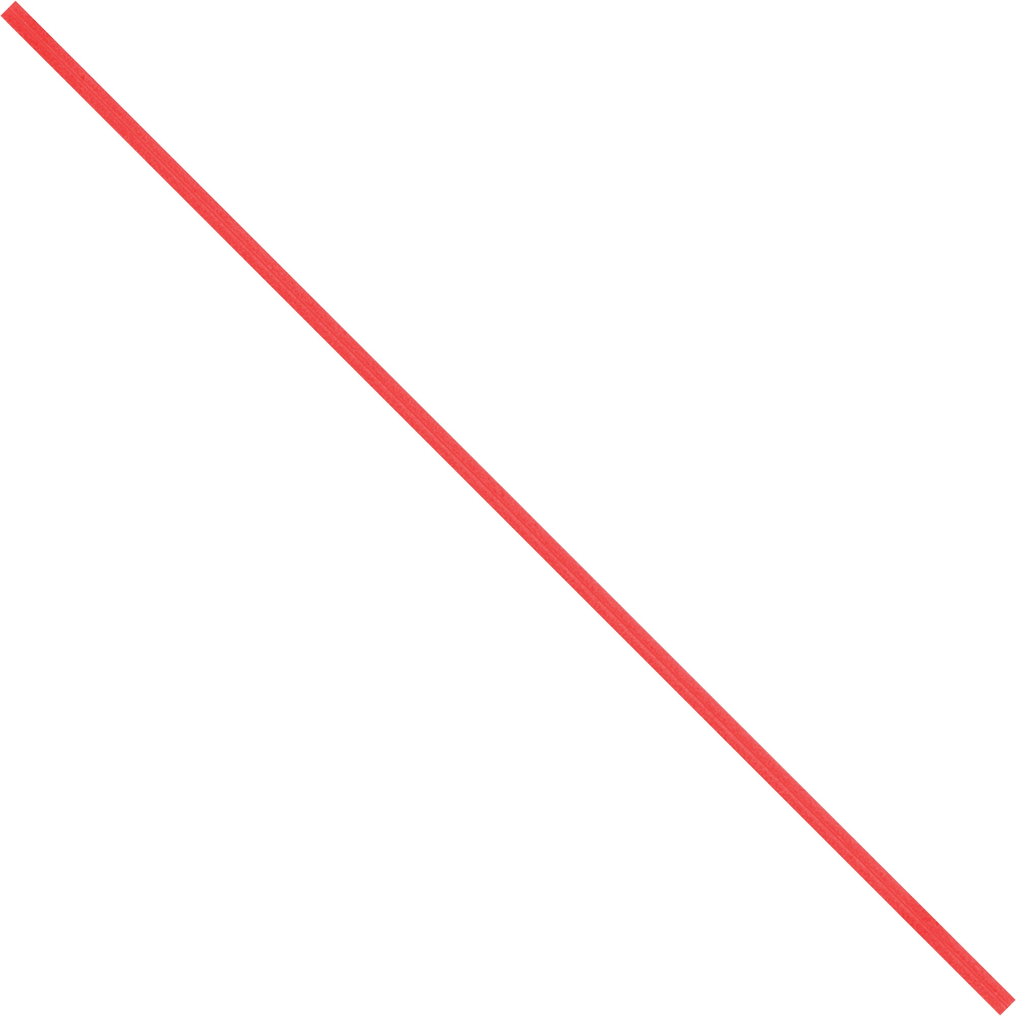8 x 5/32" Red Paper Twist Ties (PBT8R) Case Of 2000