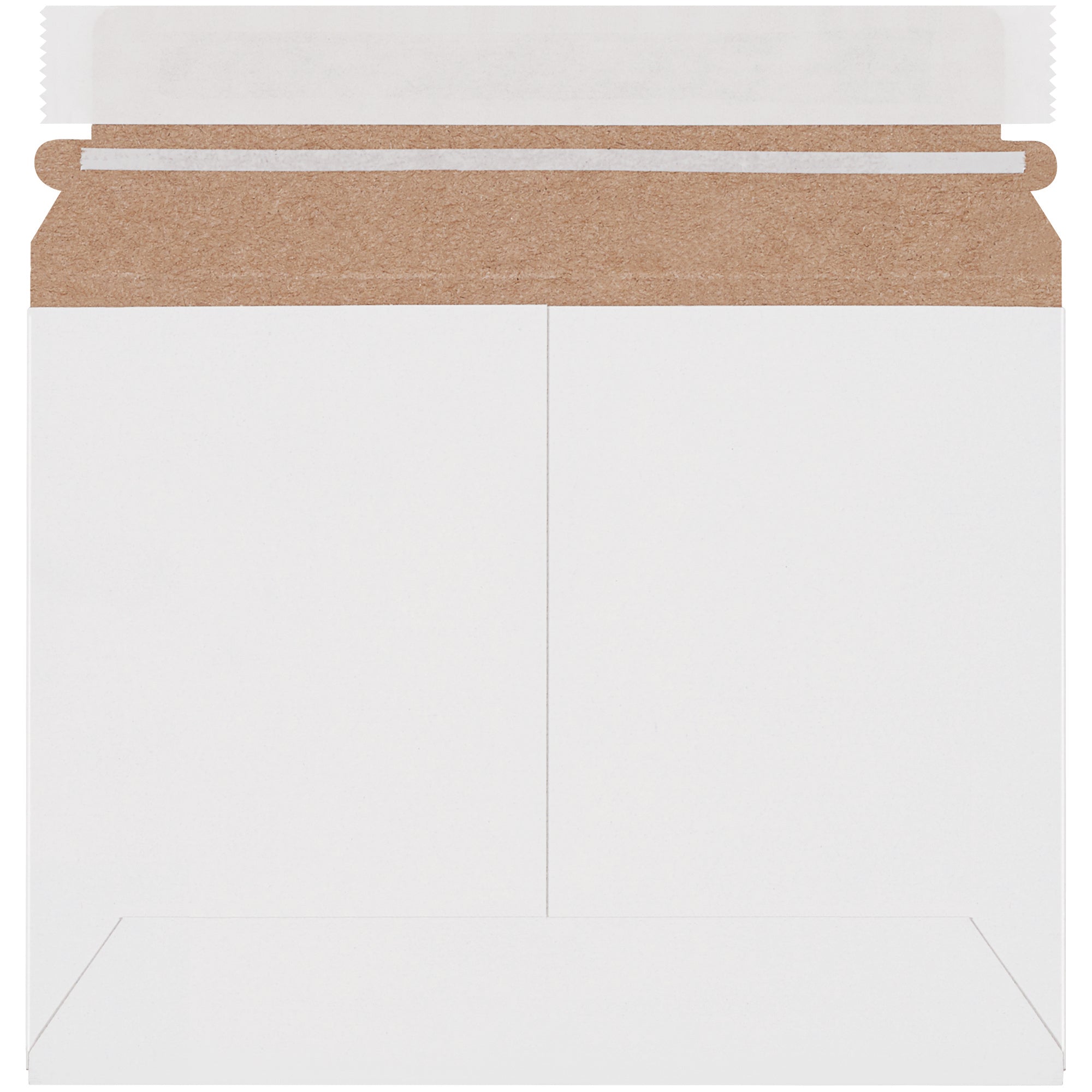 8 x 6" White Stayflats Lite Mailers (RMU86W) Case Of 200