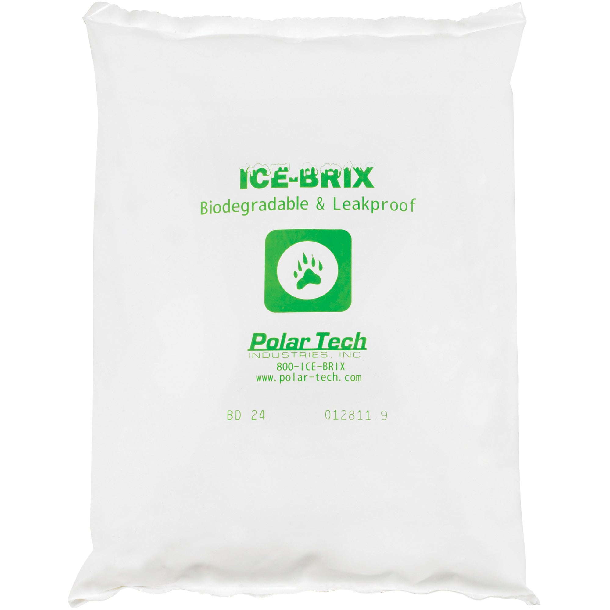 8 x 6 x 1 1/4" - 24 oz. Ice-Brix Biodegradable Packs (IBB24) Case Of 24