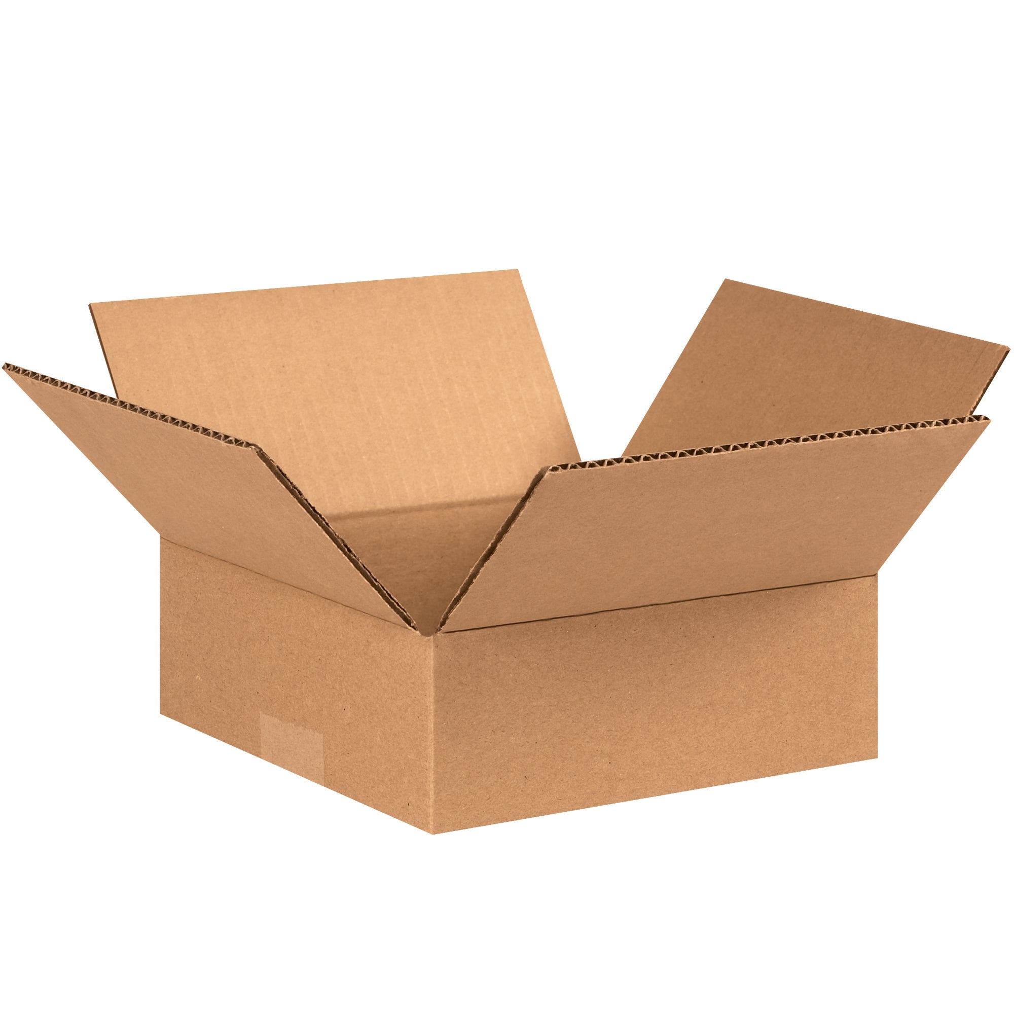 8 x 8 x 2" Flat Corrugated Boxes (882) Bundle Of 25