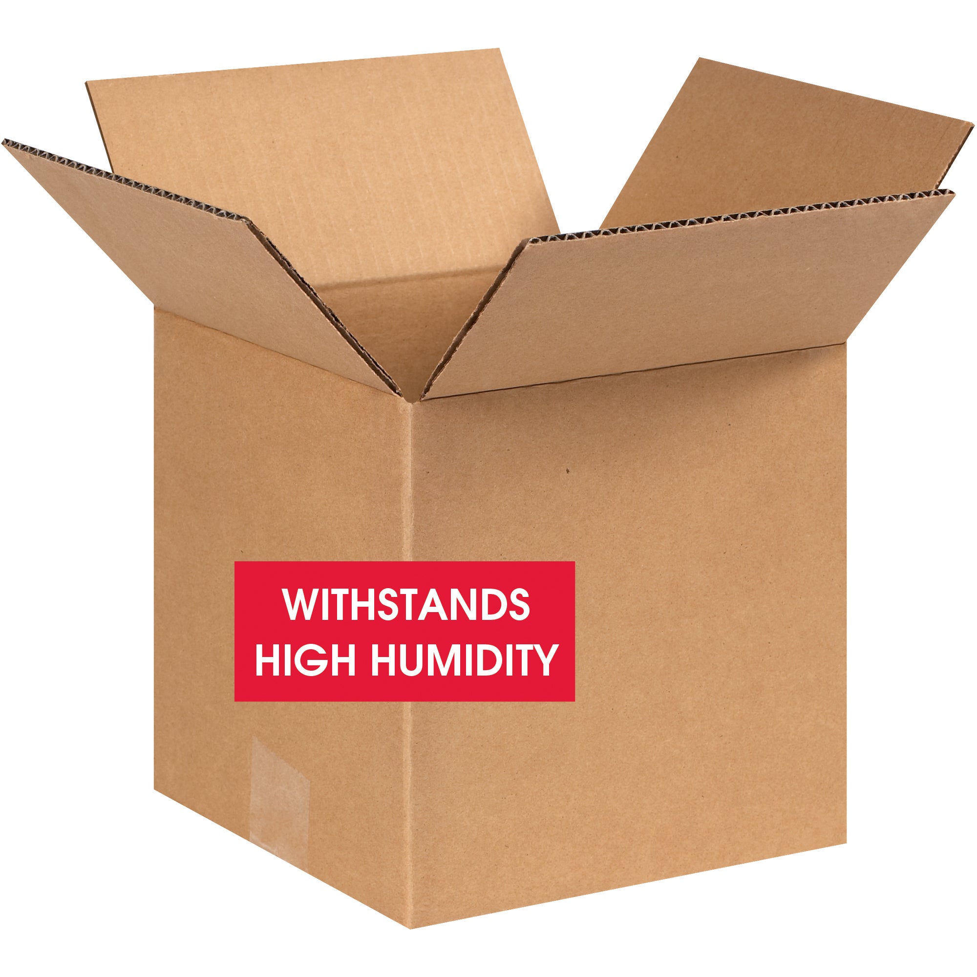 8 x 8 x 8" W5c Weather-Resistant Corrugated Boxes (888W5C) Bundle Of 25