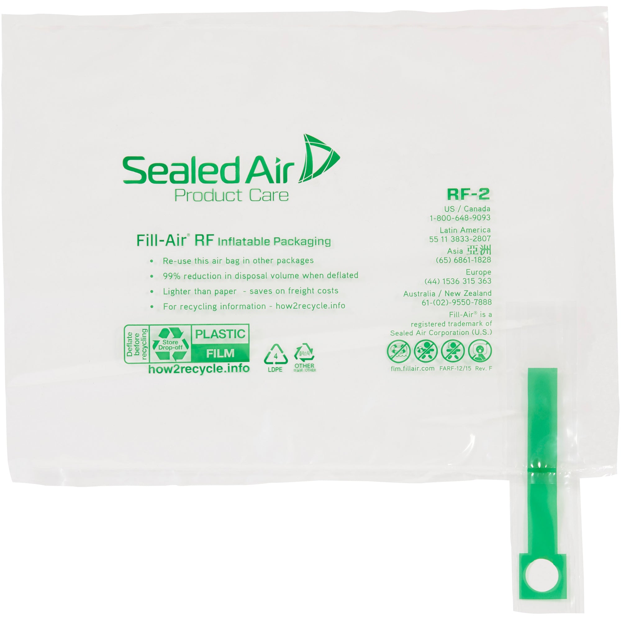9 x 11" Fill-Air RF Bags (INF101) Case Of 250