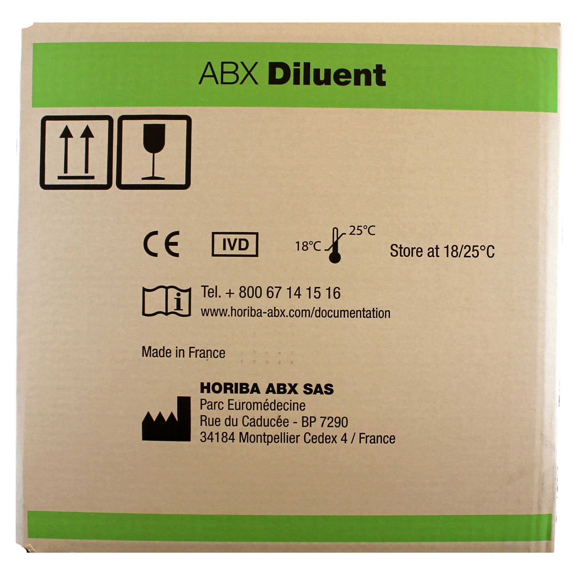 ABX Pentra Hematology Reagent Diluent Leucocytes For ABX Pentra 60 / 80 Hematology Analyzers (702531_EA) 1/EA