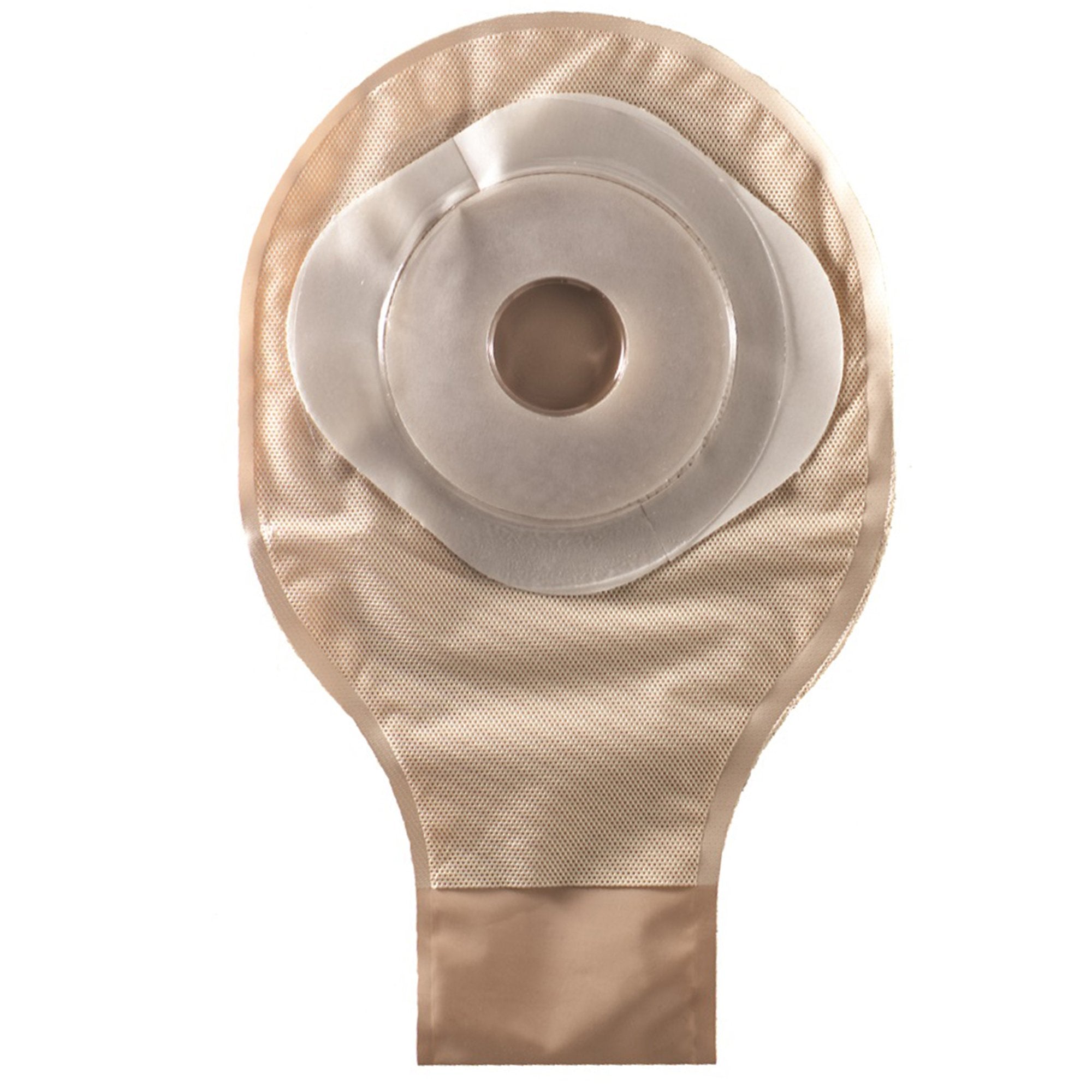 ActiveLife Colostomy Pouch One-Piece System 10 Inch Length Flat, Pre-Cut 1 Inch Stoma Drainable (191655_BX) 10/BX