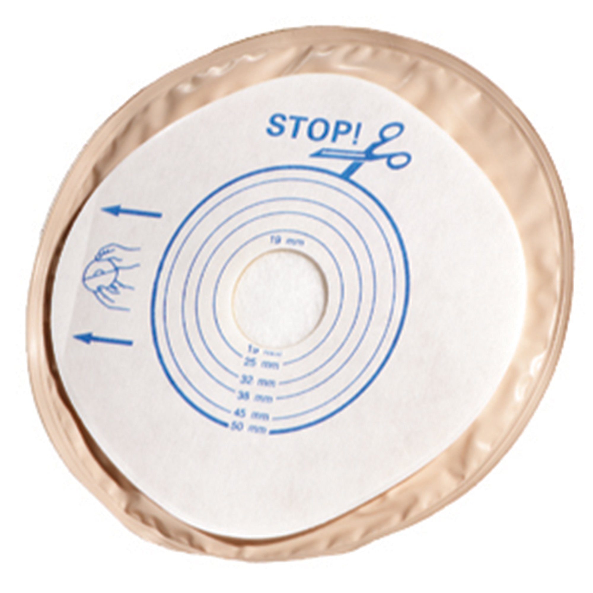 ActiveLife Stoma Cap 19-50 mm Stoma Opening, Opaque, One-Piece, Cut-To-Fit (166289_EA) 1/EA