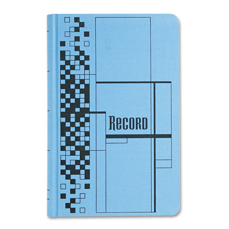 Adams Record Ledger Book, Record-Style Rule, Blue Cover, 11.75 x 7.25 Sheets, 500 Sheets/Book (ABFARB712CR5) Each
