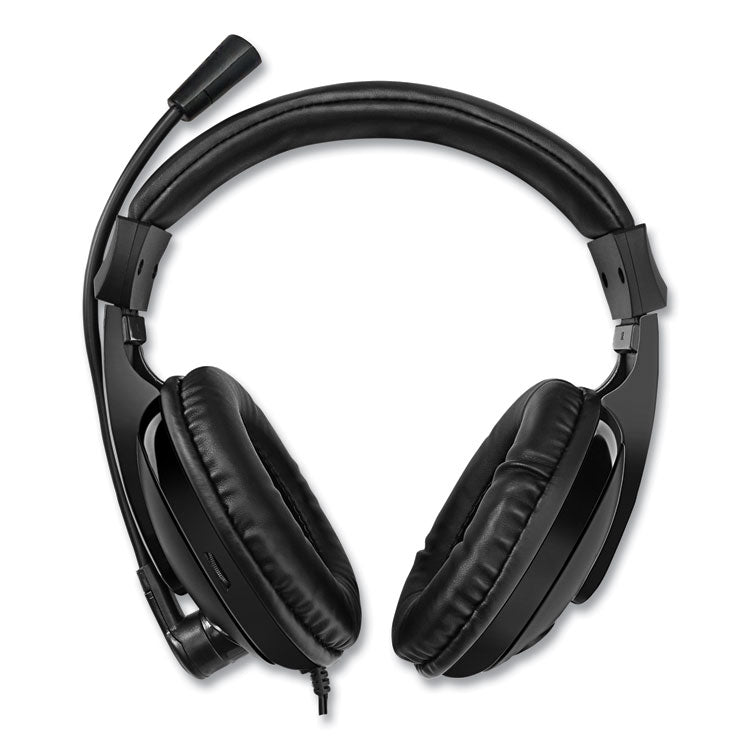 Adesso Xtream H5 Binaural Over The Head Multimedia Headset with Mic, Black (ADEXTREAMH5) Each