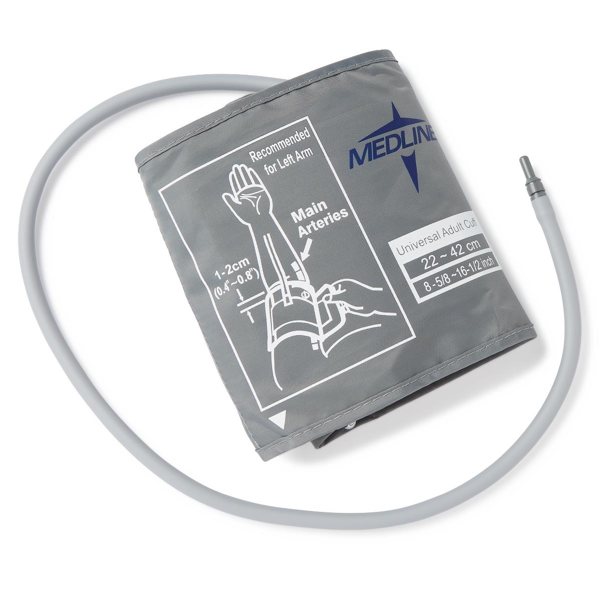 Adult BP Cuff, Universal Size (22 cm - 42 cm), 1 EA (MDS9974) Each